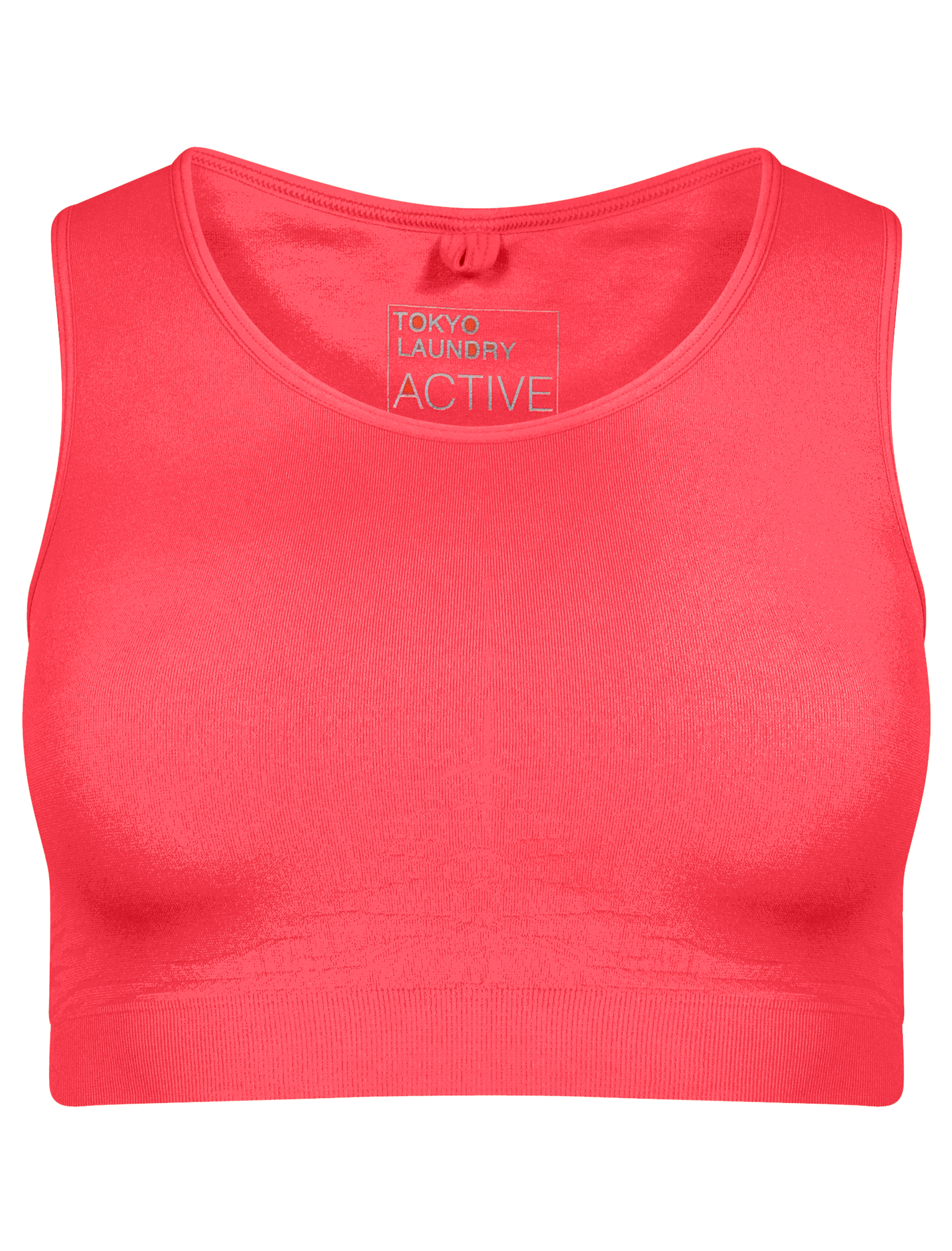 Nueva camiseta para mujer Tokyo Laundry Beretta Cebra Recortado Prenda para el torso Sports Gym Joga Sujetador Talla 8-16