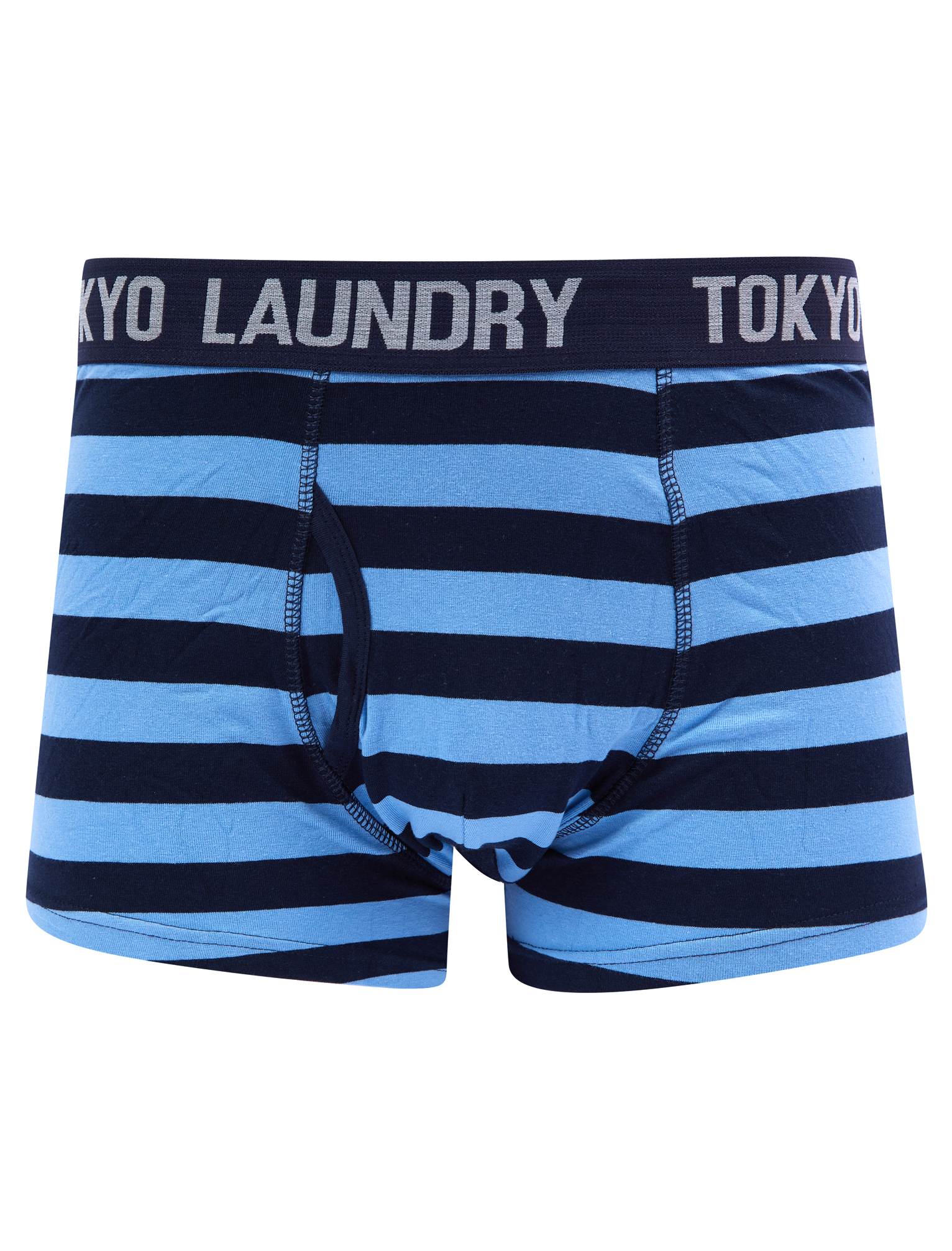 Tokyo Laundry Boxer Shorts Men's 2 Pack Striped Stretch Cotton Underwear  Boxers