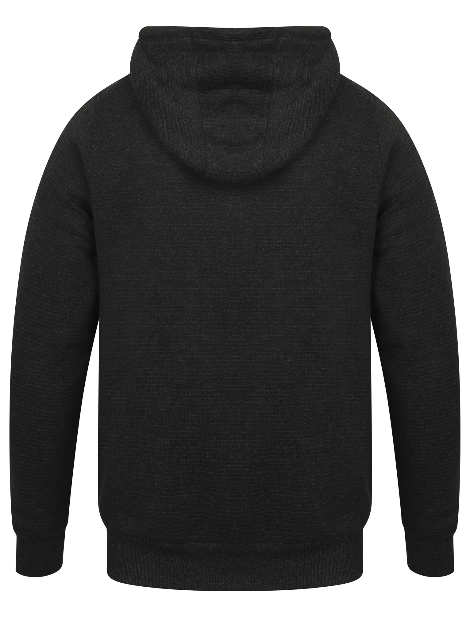Dissident Men's Fleece Lined Hooded Top Zip Through Hoodie Hoody Warm Winter - Picture 3 of 7