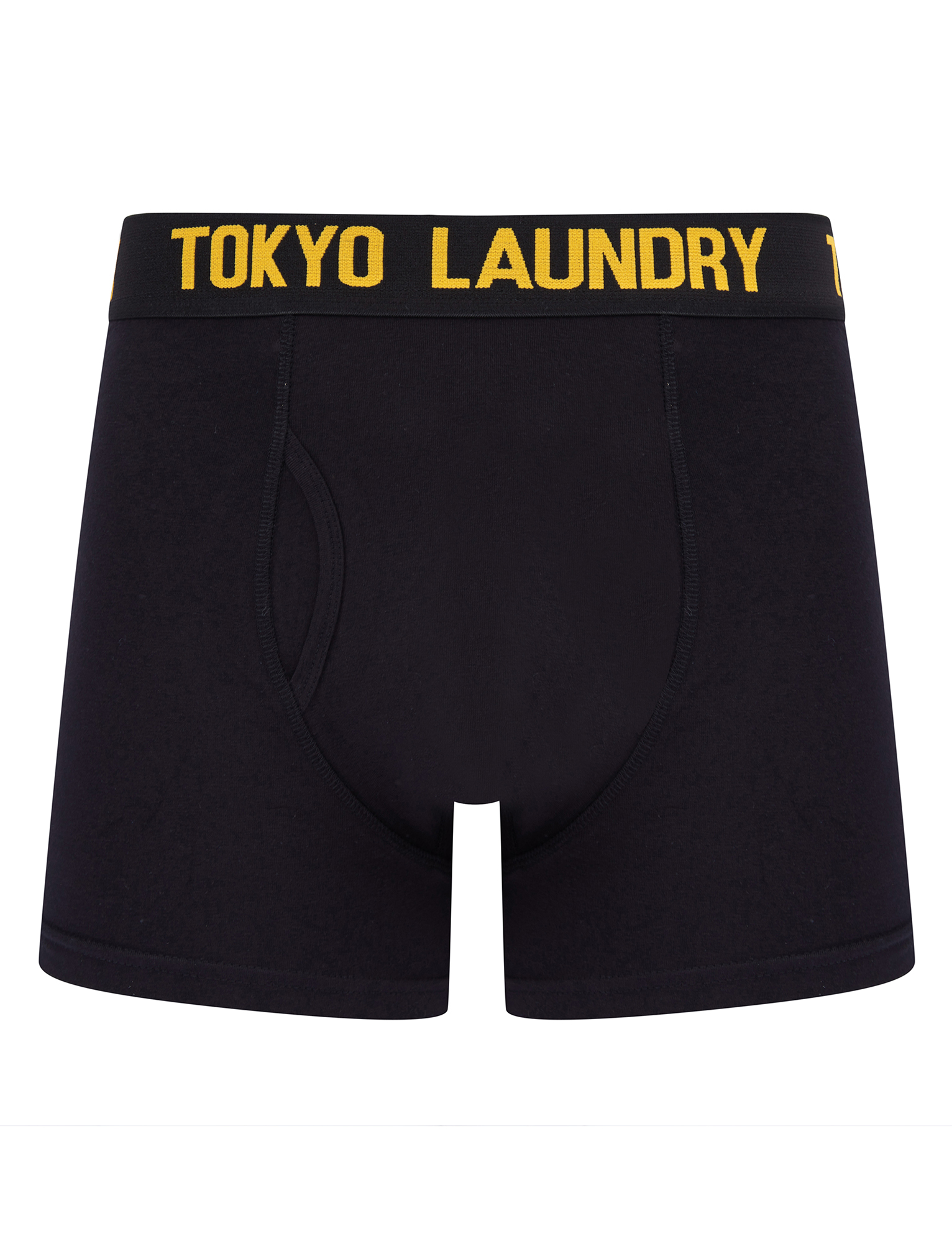 Tokyo Laundry Black Boxer Shorts Men's 2 Pack Stretch Cotton Underwear Boxers - Picture 10 of 16