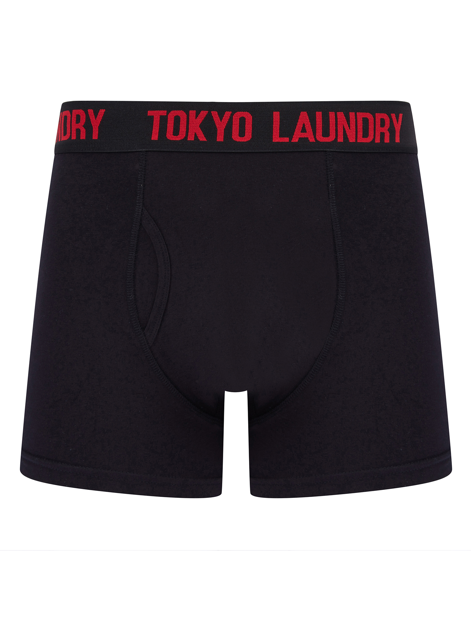Tokyo Laundry Black Boxer Shorts Men's 2 Pack Stretch Cotton Underwear Boxers - Picture 15 of 16