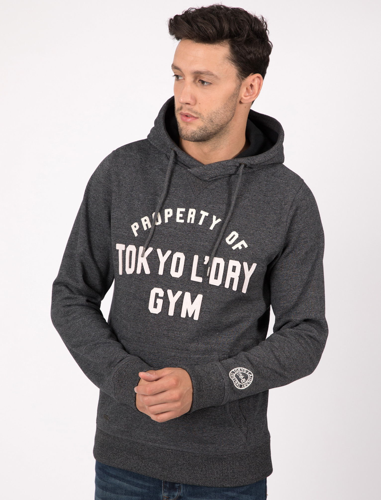 Tokyo Laundry Mens Snohaus Zip Through Hooded Top Hoody Hoodie Size S M L XL