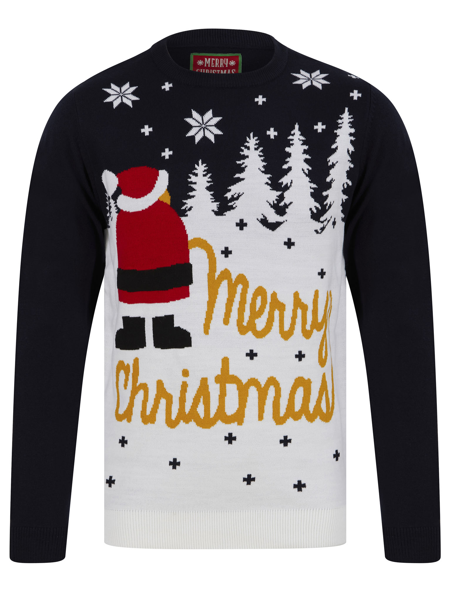 Mens Christmas Jumper Funny Novelty Xmas Pullover Sweater Knitted Santa  Reindeer | eBay