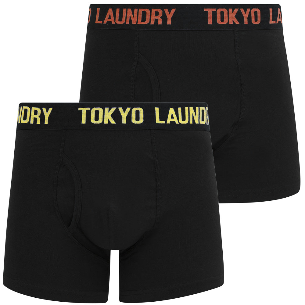 Tokyo Laundry Boxer Shorts Men's 2 Pack Stretch Cotton Boxers Underwear Elastic - Picture 7 of 16