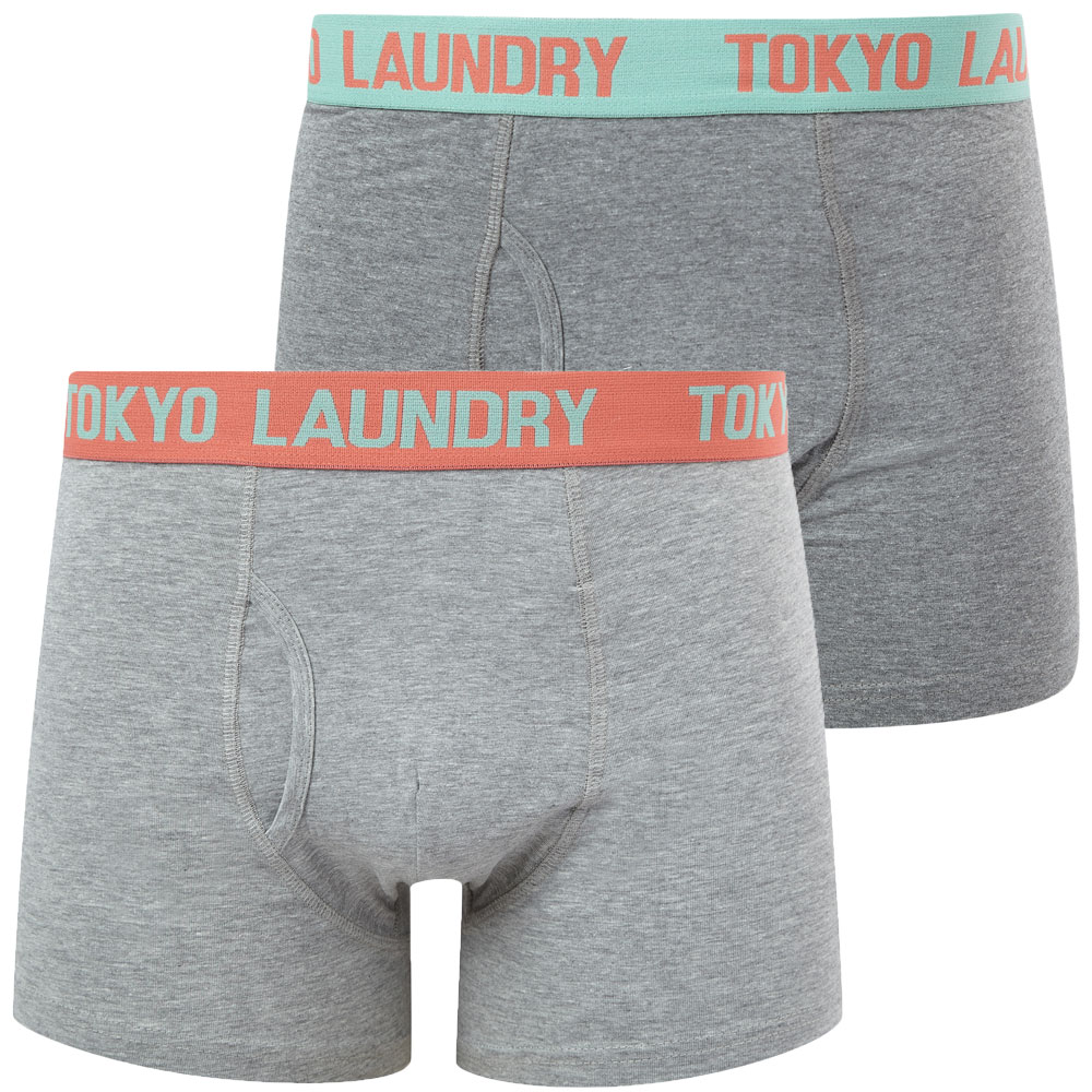 Tokyo Laundry Boxer Shorts Men's 2 Pack Stretch Cotton Underwear Boxers Elastic - Picture 7 of 16