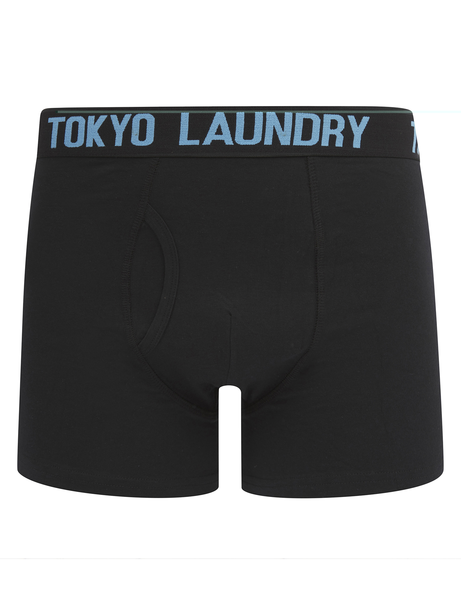 Tokyo Laundry Boxer Shorts Men's 2 Pack Black Stretch Cotton Underwear Boxers - Picture 3 of 16