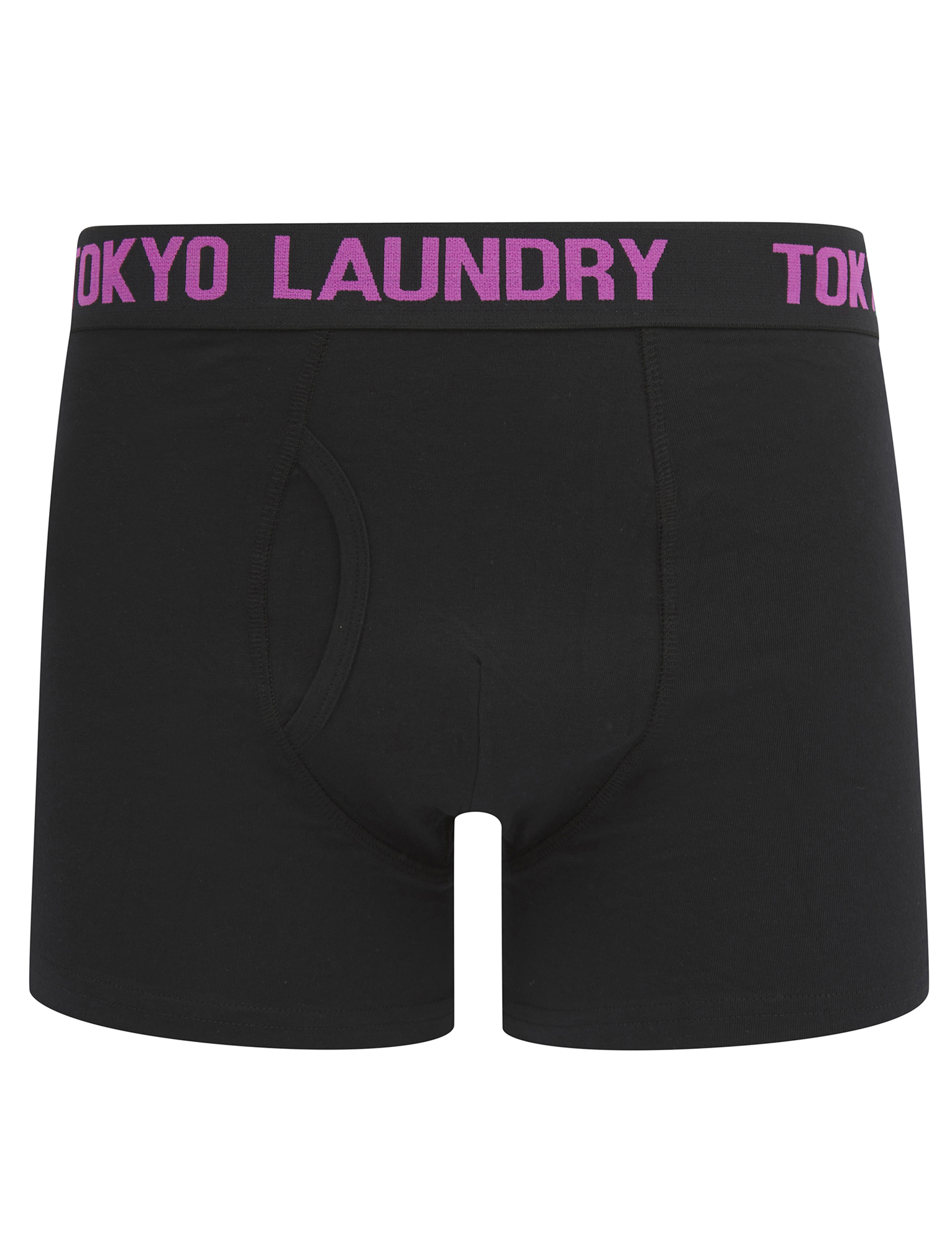 Tokyo Laundry Boxer Shorts Men's 2 Pack Black Stretch Cotton Underwear Boxers - Picture 10 of 16