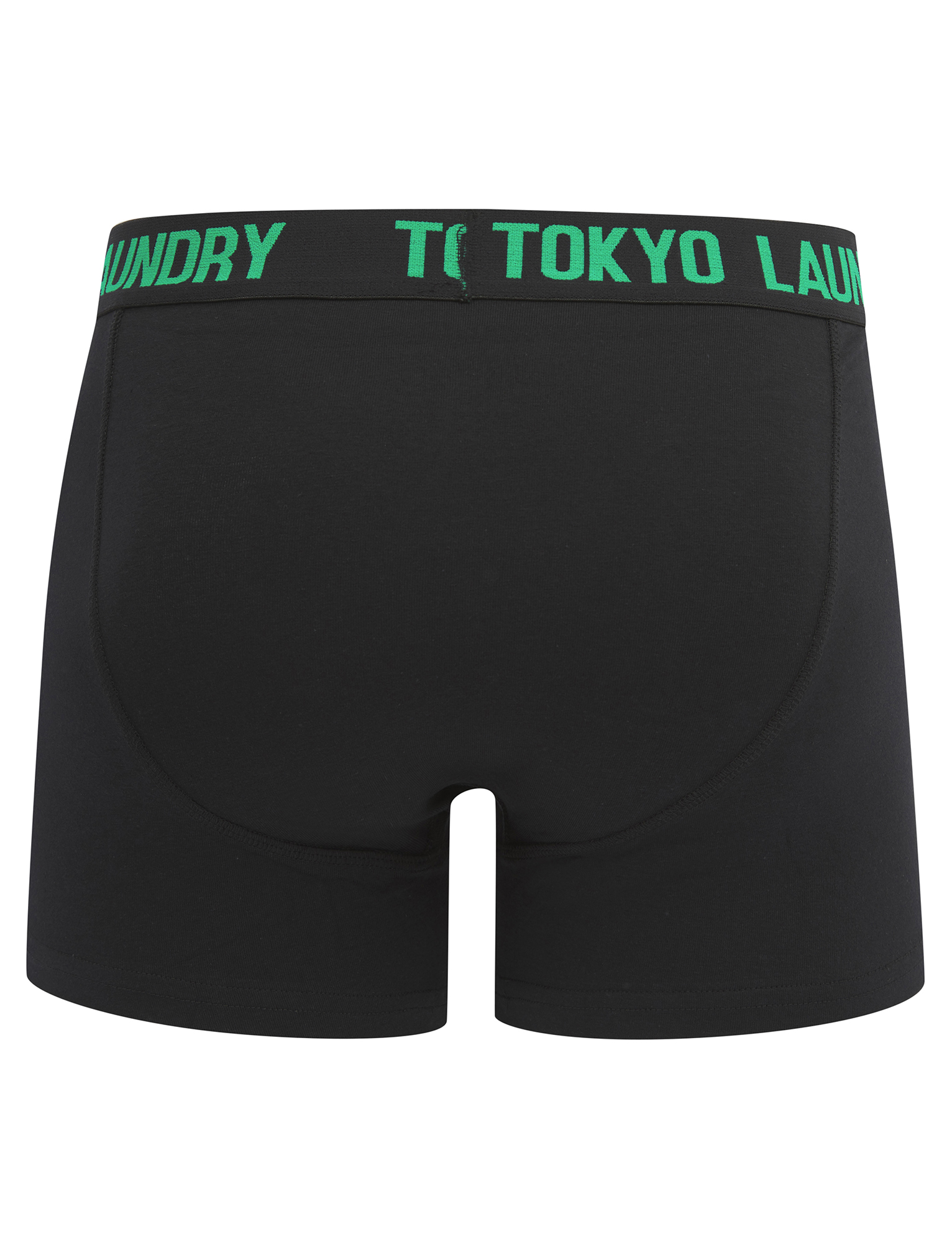 Tokyo Laundry Boxer Shorts Men's 2 Pack Black Stretch Cotton Underwear Boxers - Picture 9 of 16