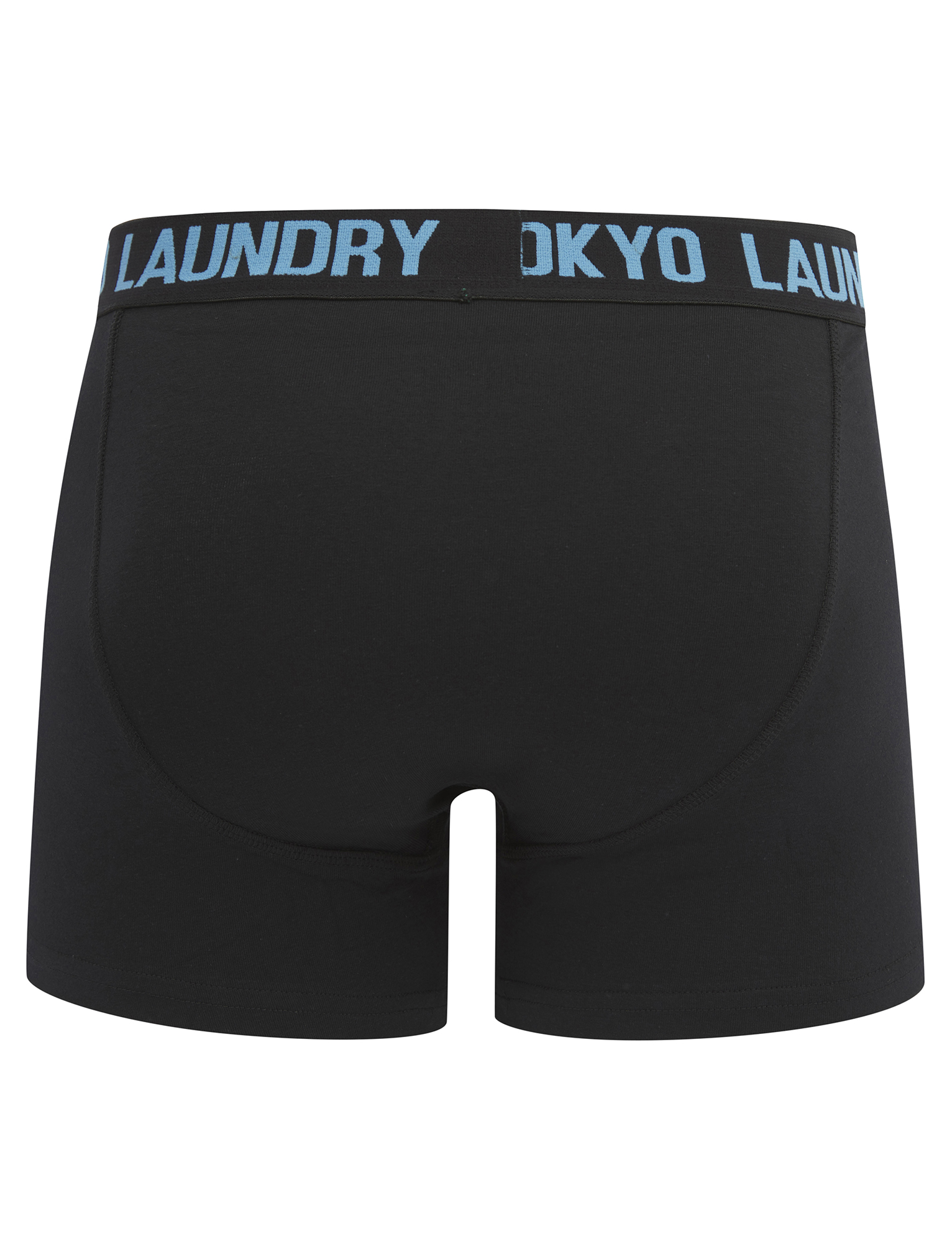 Tokyo Laundry Boxer Shorts Men's 2 Pack Black Stretch Cotton Underwear Boxers - Picture 4 of 16