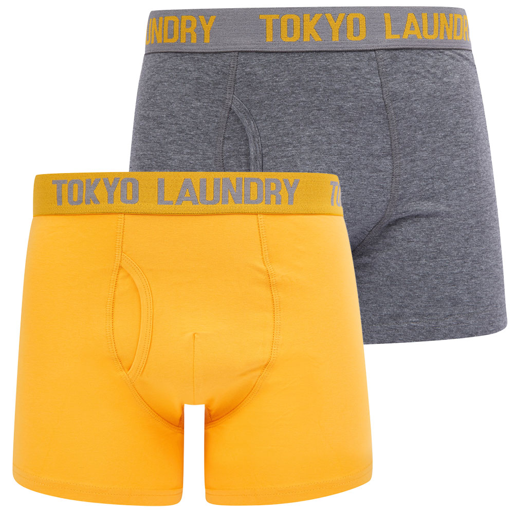 Tokyo Laundry Boxer Shorts Men's 2 Pack Stretch Cotton Underwear Boxers Elastic - Picture 7 of 16