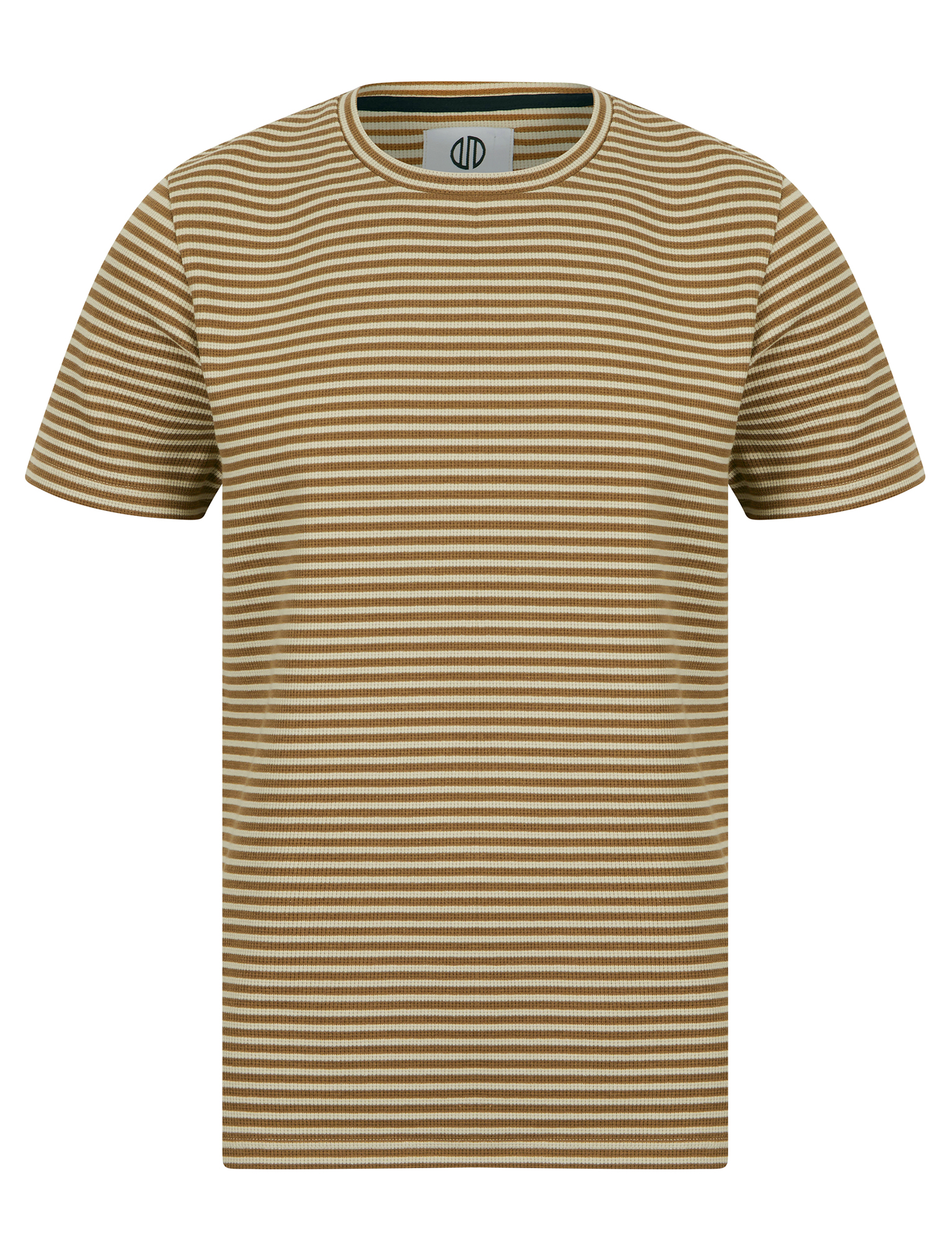 Camiseta clásica de algodón a rayas estilo marinero bretón a rayas cuello redondo para hombre