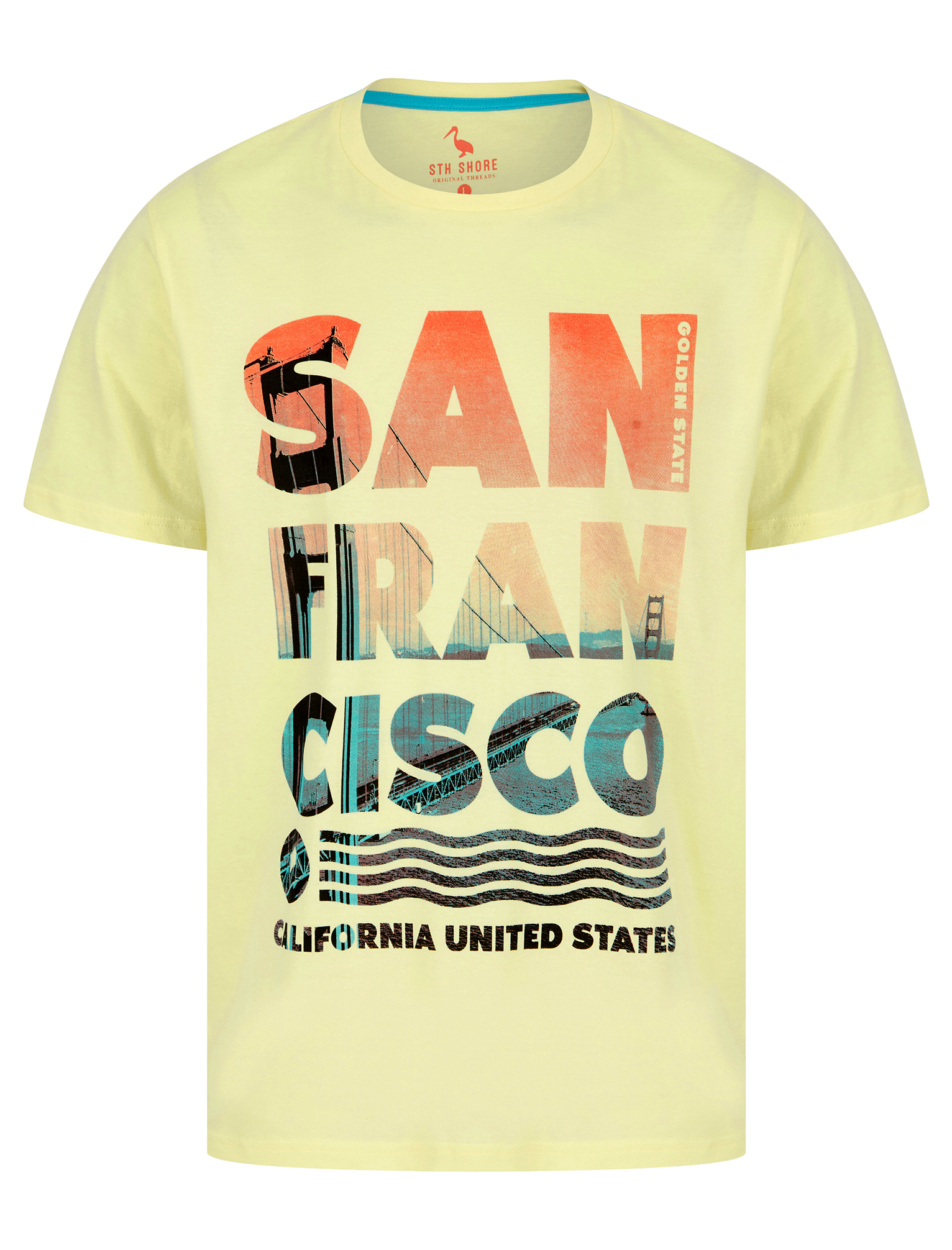 Men's Cotton T-Shirt Vintage Retro Printed Surf Beach Summer Holiday Tee Top - Picture 38 of 100