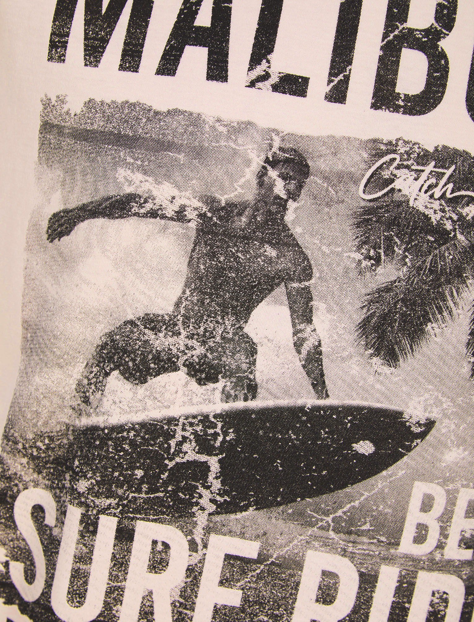 Men's Cotton T-Shirt Vintage Retro Printed Surf Beach Summer Holiday Tee Top - Picture 7 of 100