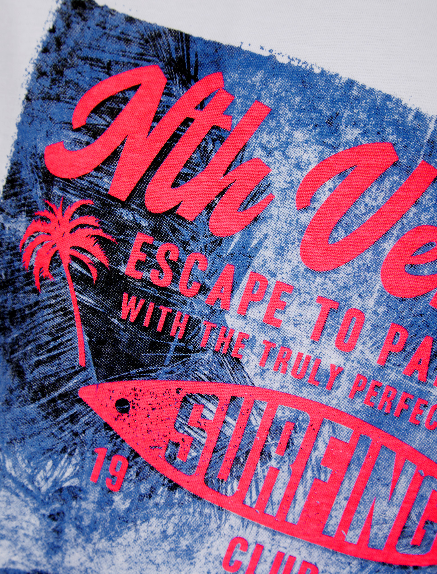 Men's Cotton T-Shirt Vintage Retro Printed Surf Beach Summer Holiday Tee Top - Picture 76 of 100