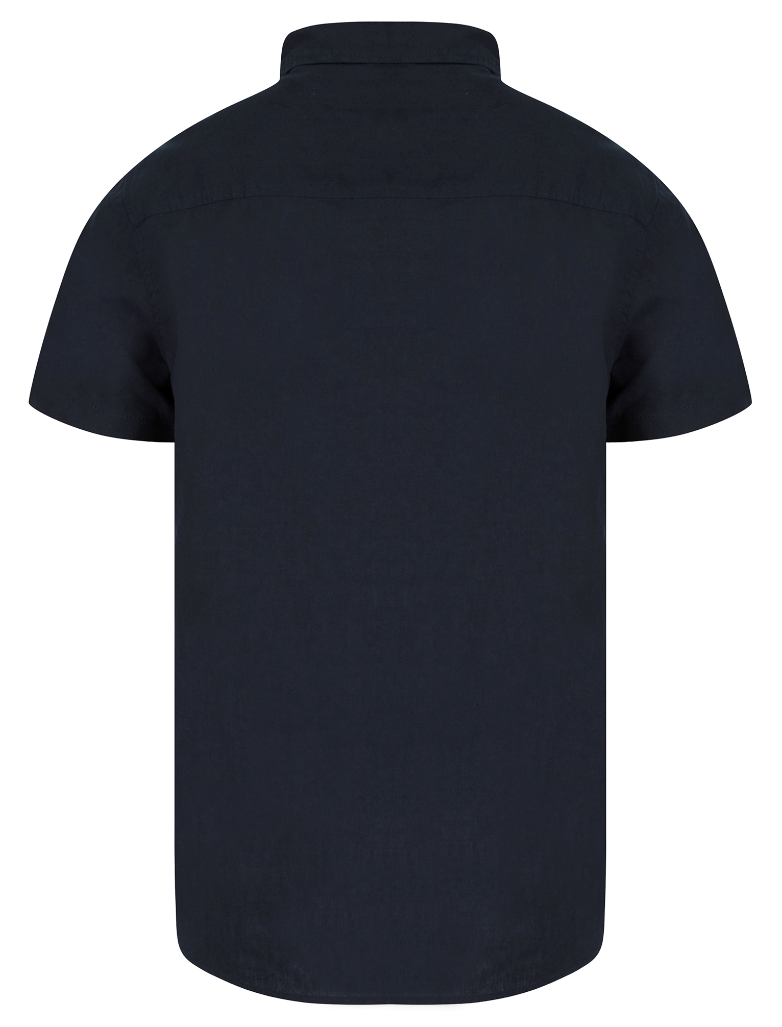 Camisa de lino informal de algodón de manga corta de algodón de Tokio con bolsillo - Imagen 15 de 22