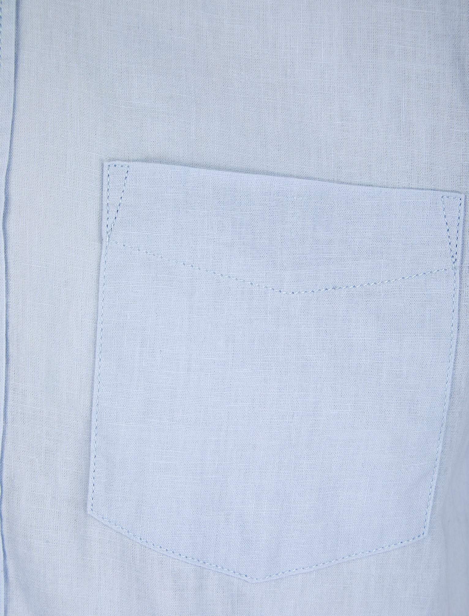 Camisa de lino informal de algodón de manga corta de algodón de Tokio con bolsillo - Imagen 13 de 22