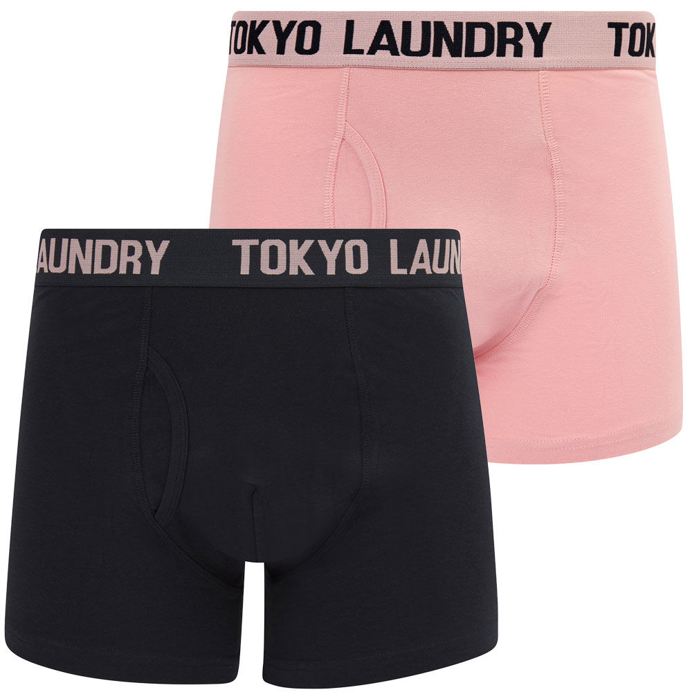Tokyo Laundry Boxer Shorts Men's 2 Pack Stretch Cotton Boxers Underwear Elastic - Picture 12 of 16