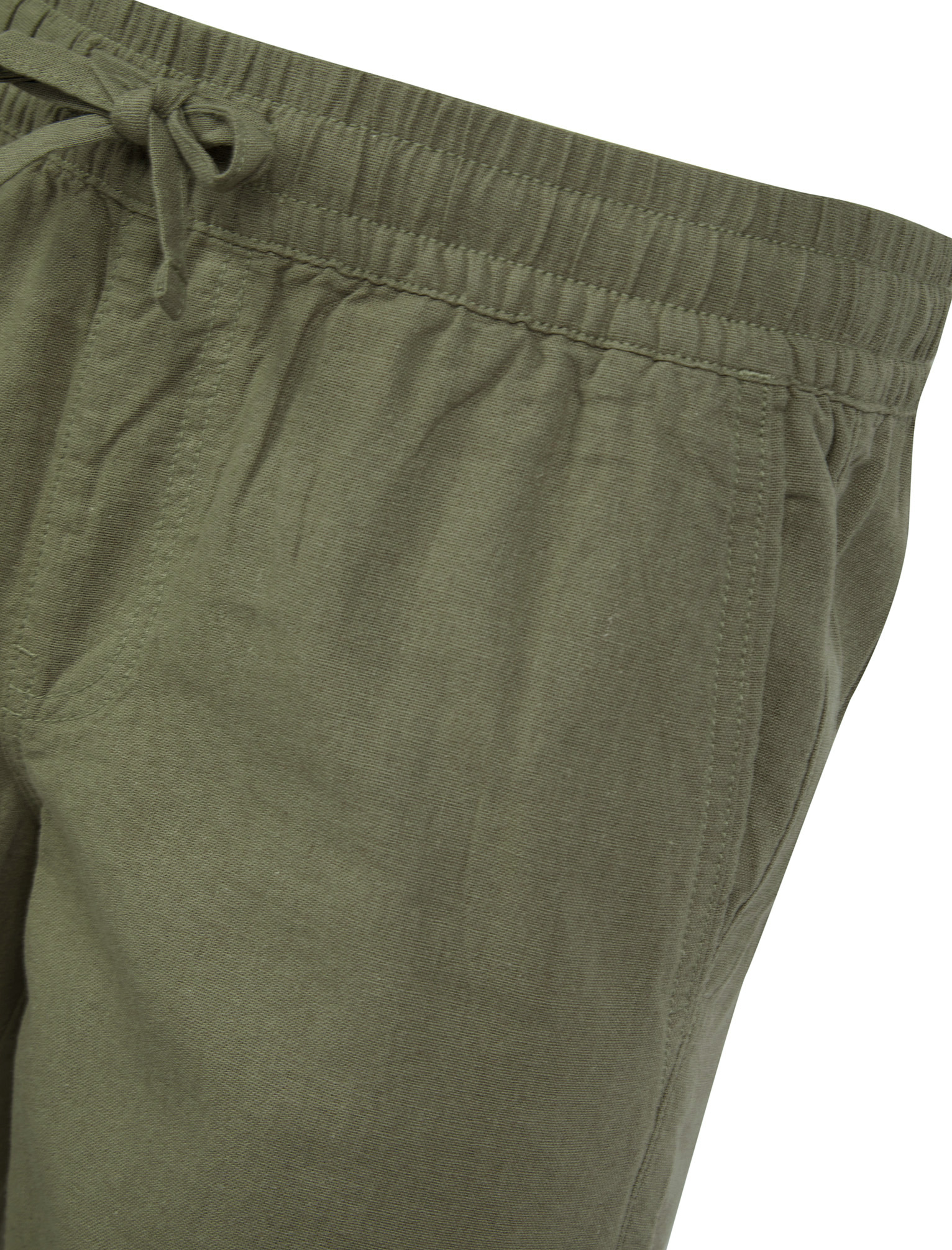 Pantalones de verano Tokyo Laundry de lino para hombre ajuste cómodo cintura elástica - Imagen 7 de 16