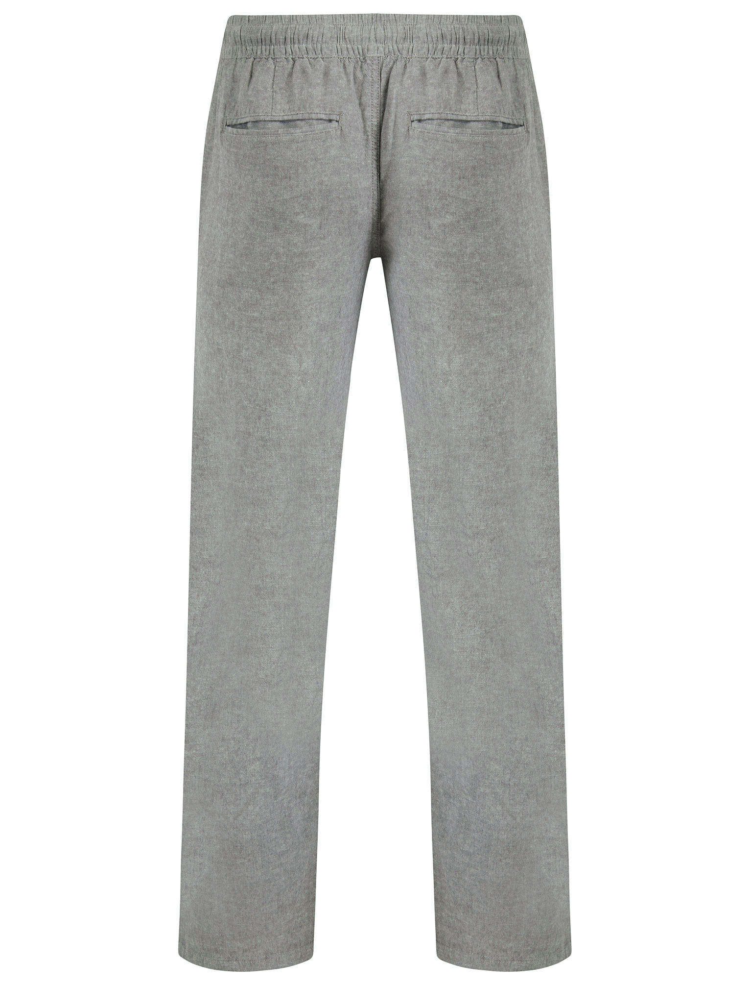 Pantalones de verano Tokyo Laundry de lino para hombre ajuste cómodo cintura elástica - Imagen 15 de 16