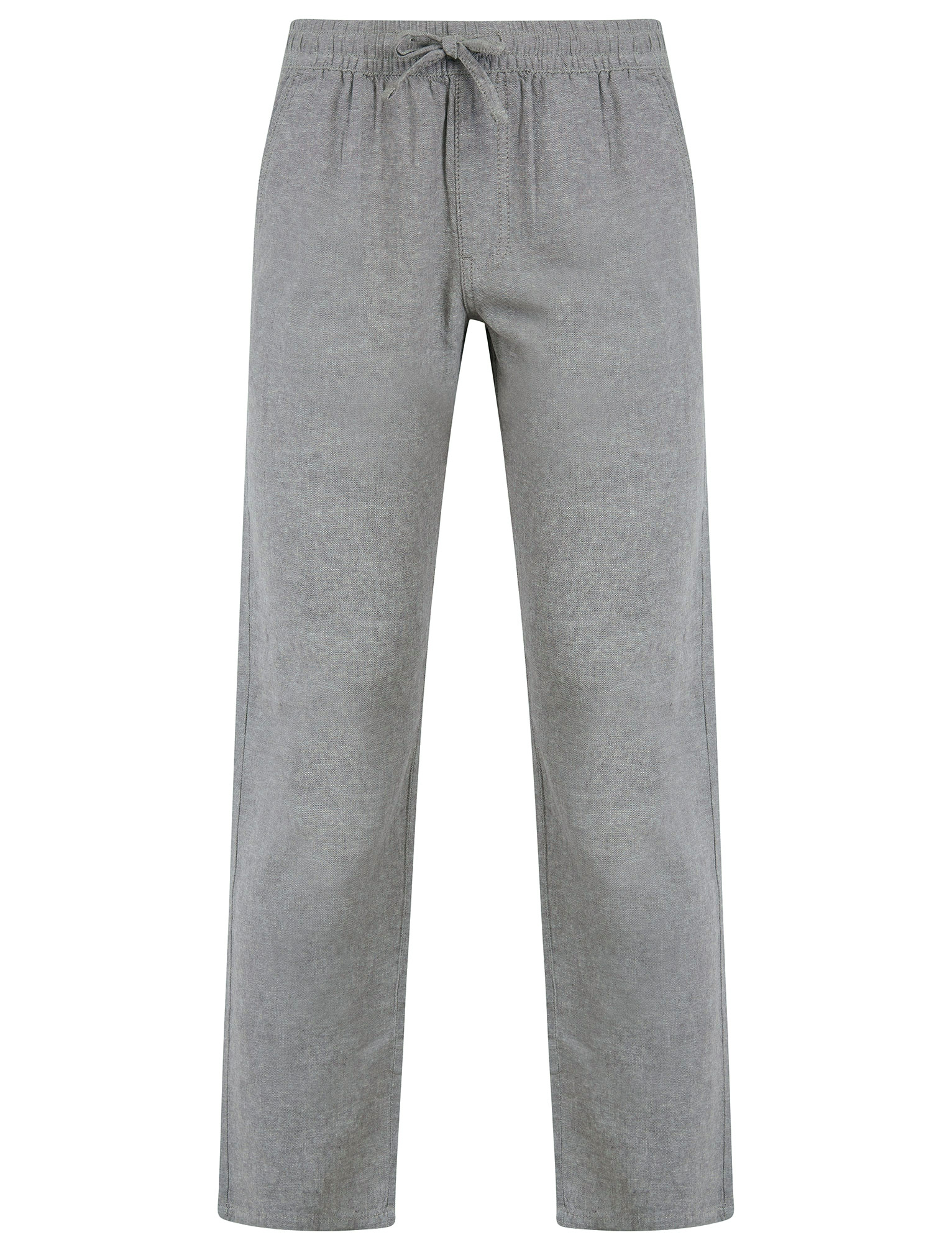 Tokyo Laundry Linen Trousers Men's Comfort Fit Elasticated Waist Summer Pants 