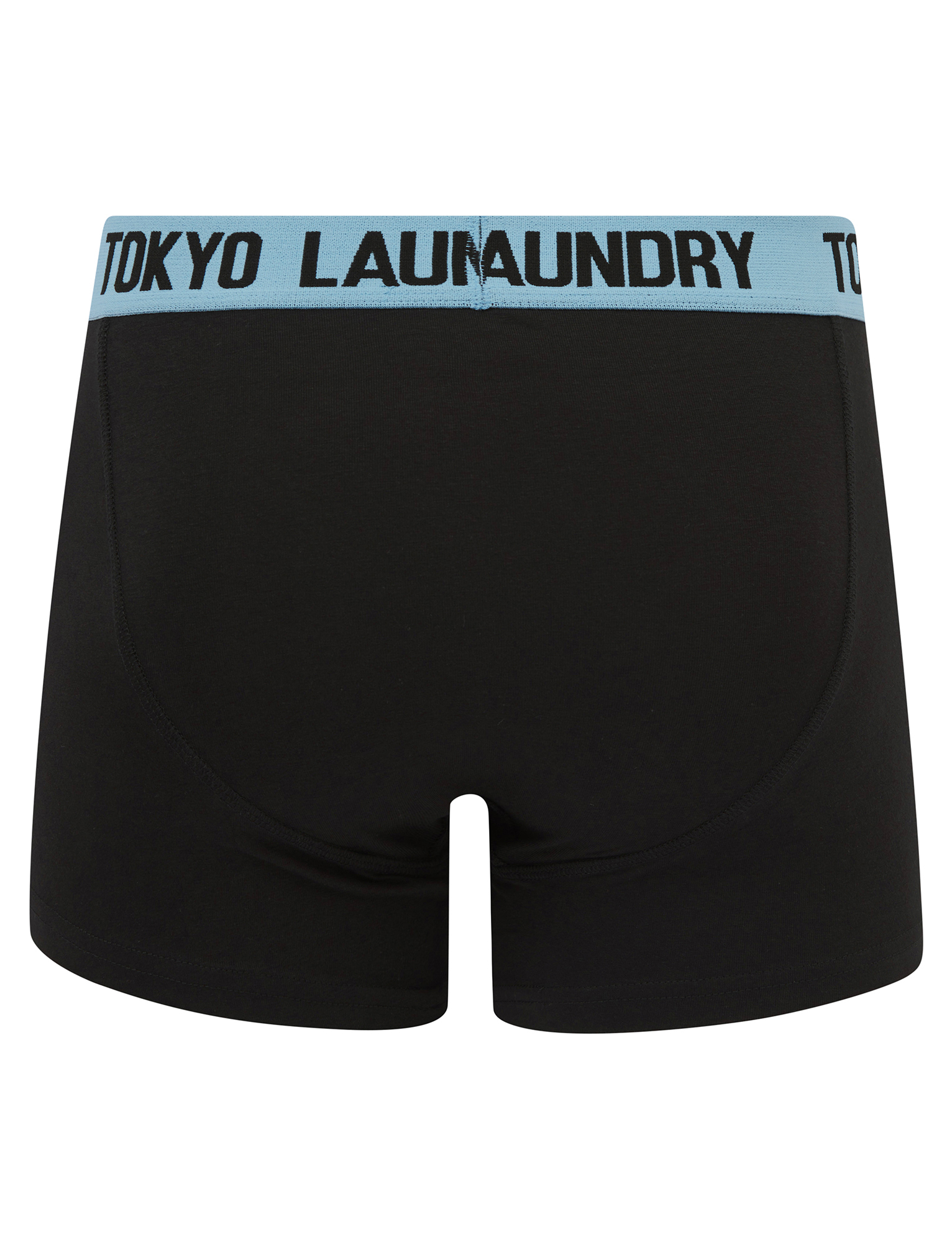 Tokyo Laundry Boxer Shorts Men's 2 Pack Stretch Cotton Boxers Black Underwear - Picture 16 of 16