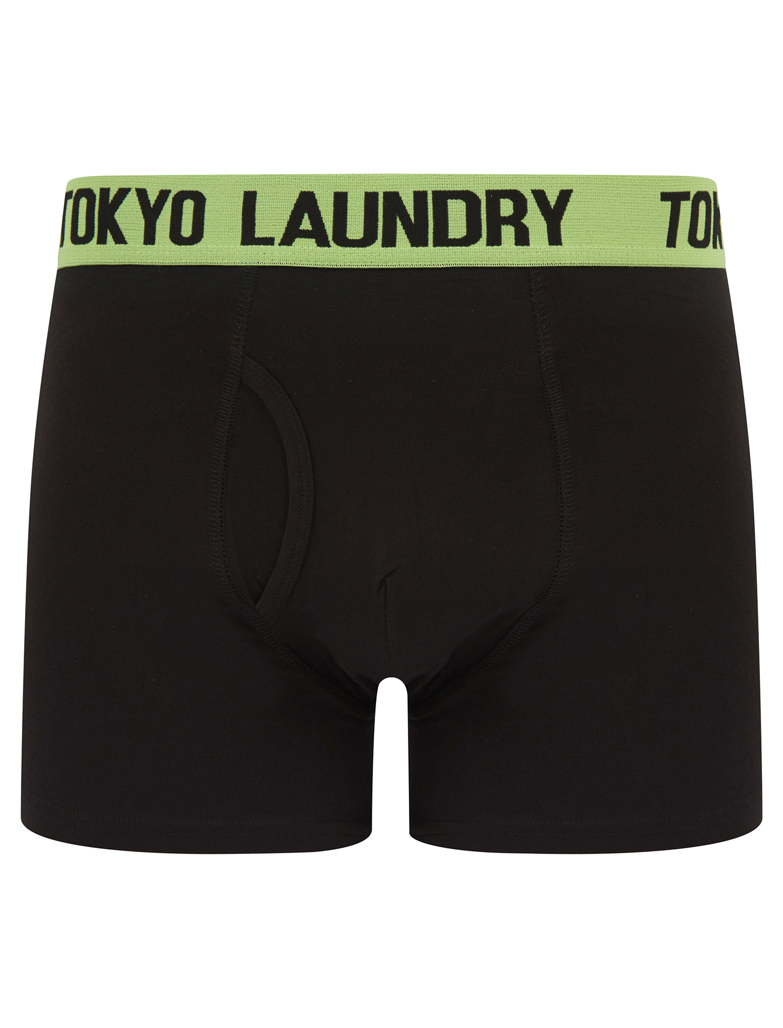 Tokyo Laundry Boxer Shorts Men's 2 Pack Stretch Cotton Boxers Black Underwear - Picture 10 of 16