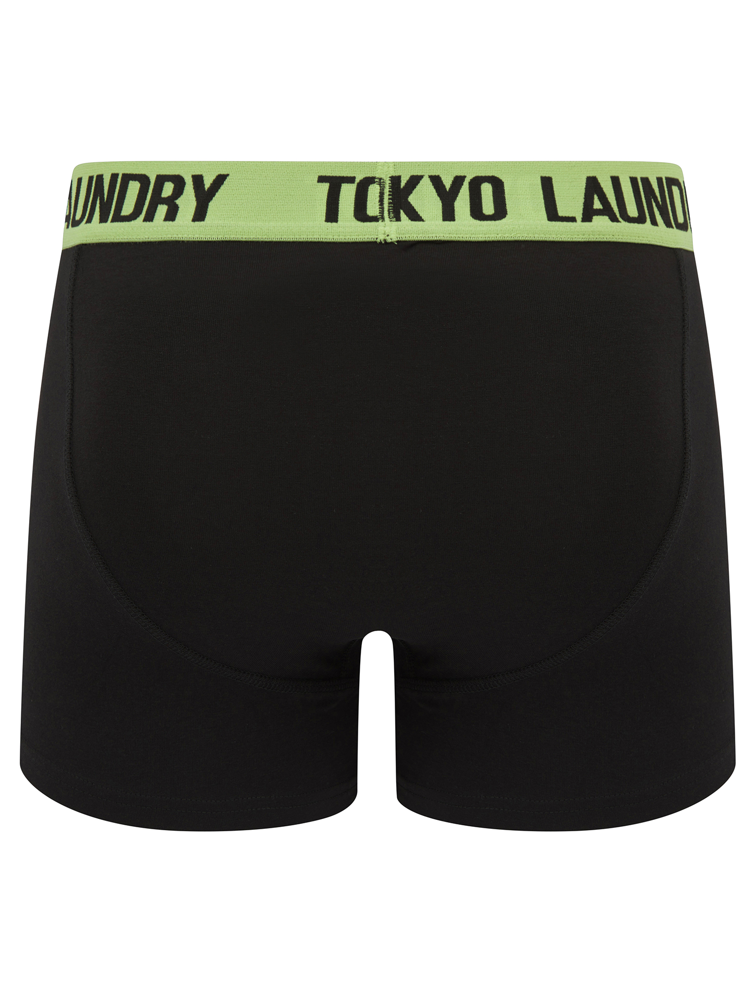 Tokyo Laundry Boxer Shorts Men's 2 Pack Stretch Cotton Boxers Black Underwear - Picture 11 of 16