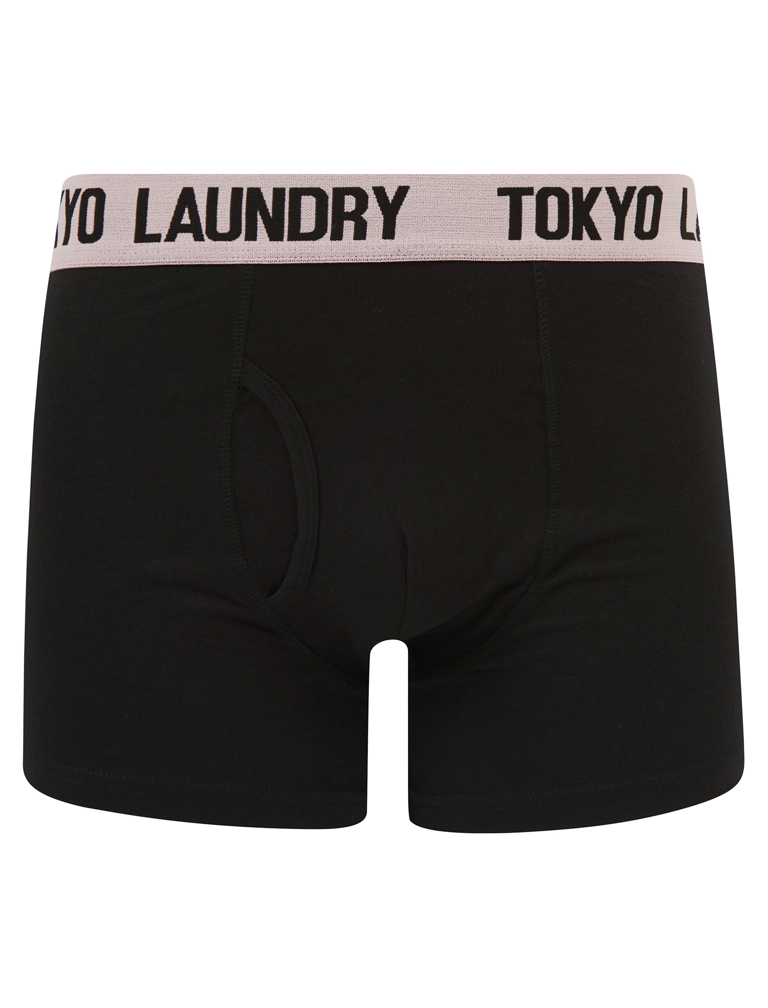 Tokyo Laundry Boxer Shorts Men's 2 Pack Stretch Cotton Boxers Black Underwear - Picture 13 of 16