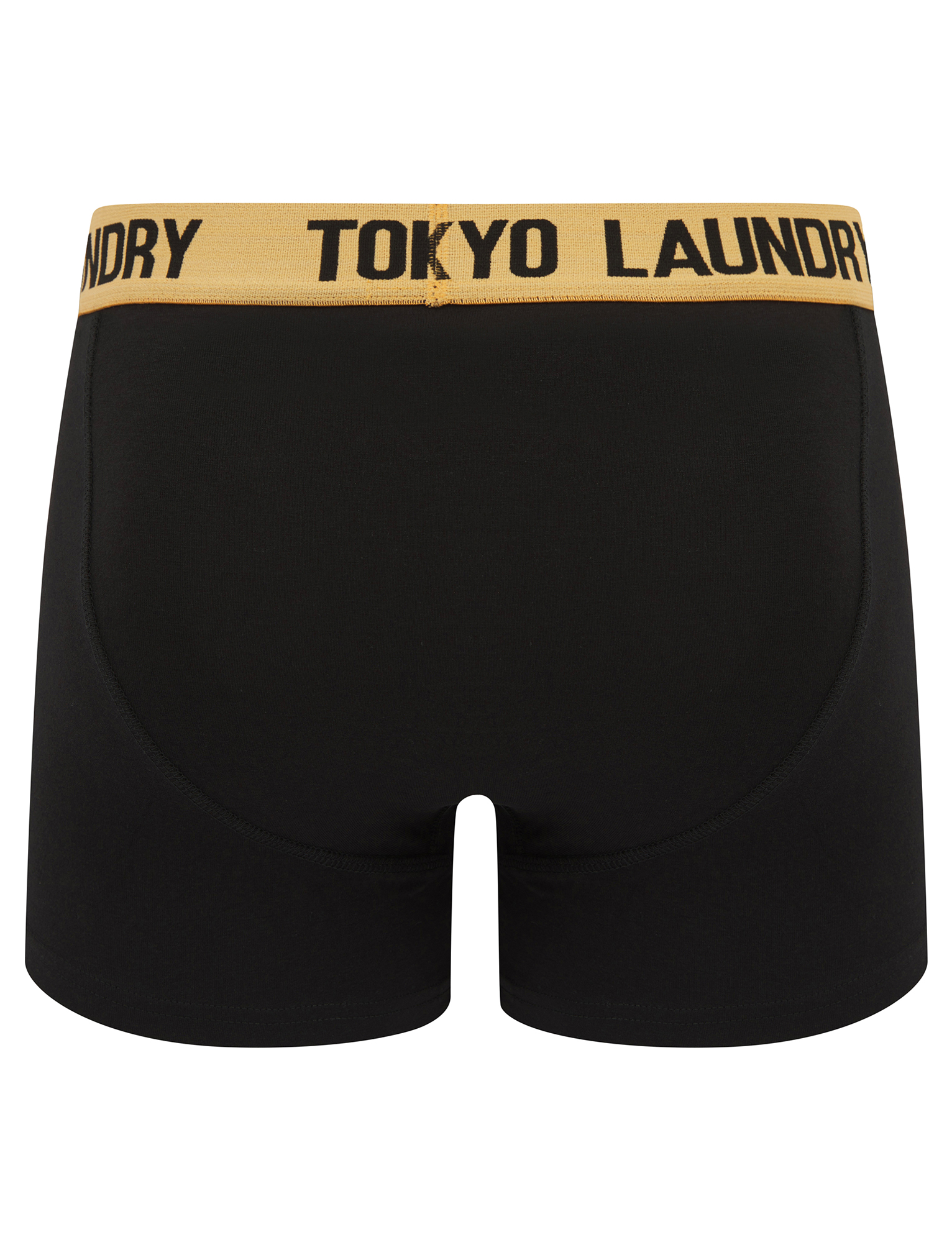 Tokyo Laundry Boxer Shorts Men's 2 Pack Stretch Cotton Boxers Black Underwear - Picture 9 of 16