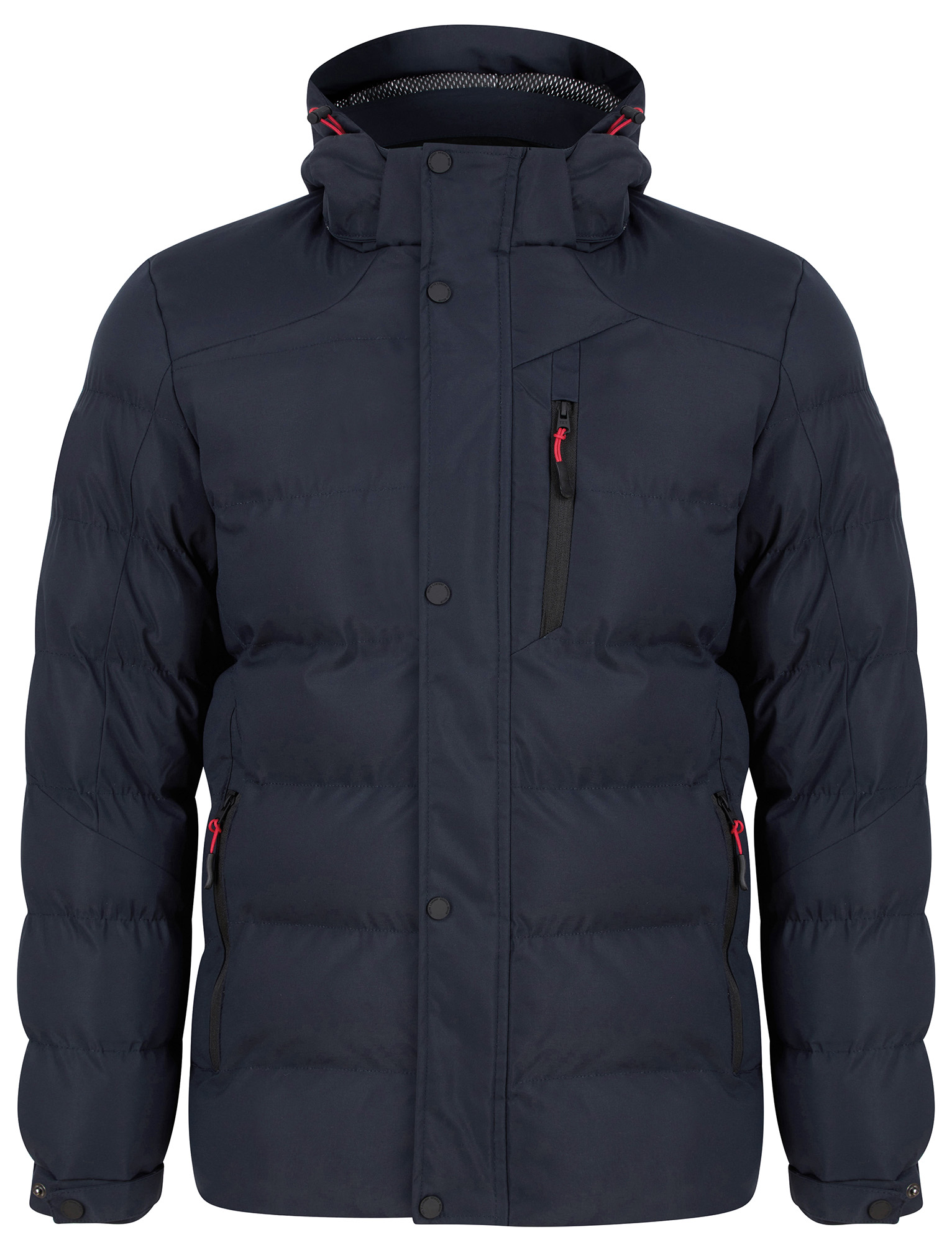 Tokyo Laundry Puffer Coat Hooded Quilted Warm Thick Winter Jacket Zip Pockets - Picture 7 of 9