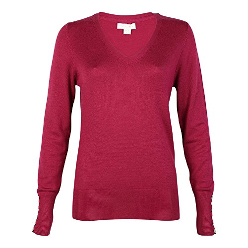 New Womens Plum Tree Ladies V Neck Long Sleeve Knit Jumper Top Size 8 ...