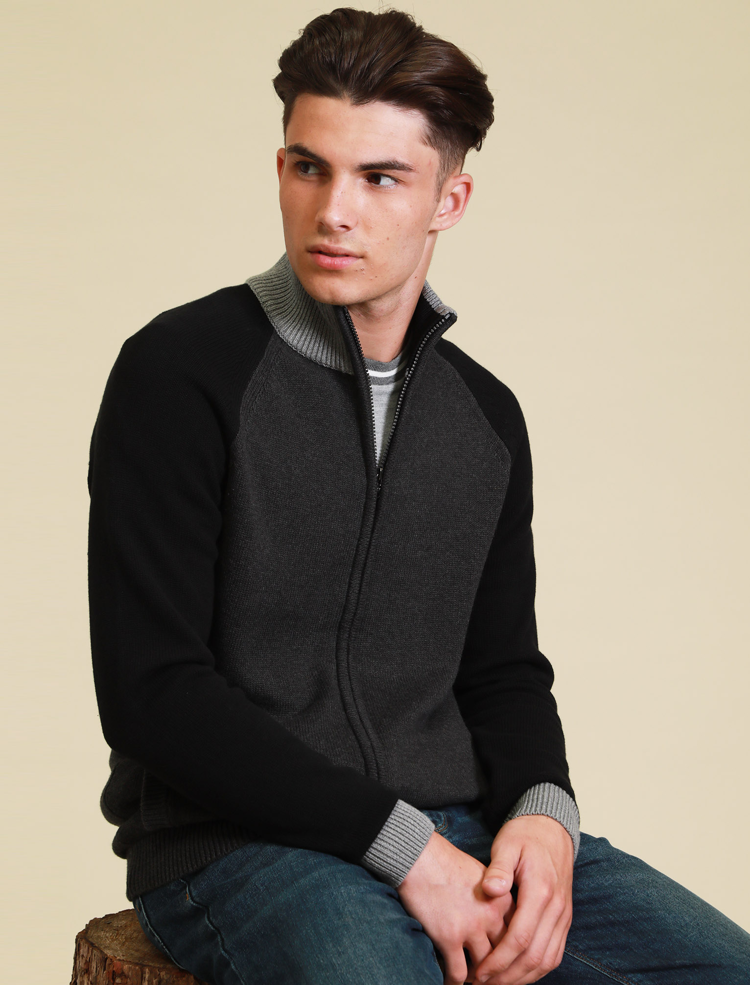 Men's Zip Up Cardigan Tokyo Laundry 
