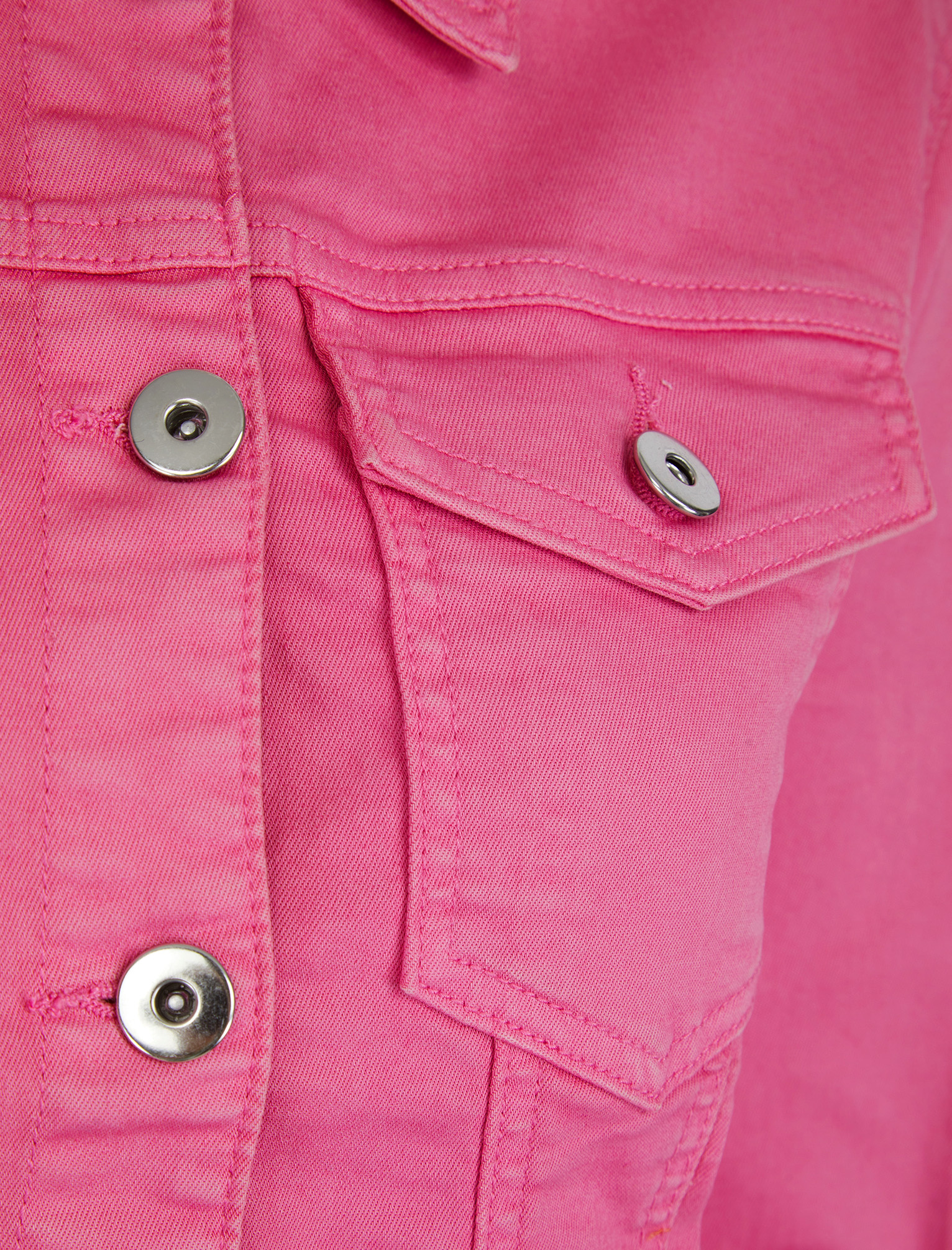 Women's Denim Jacket Lightweight Stretch Cotton Summer Bright Colour Pastel Coat - Picture 37 of 61