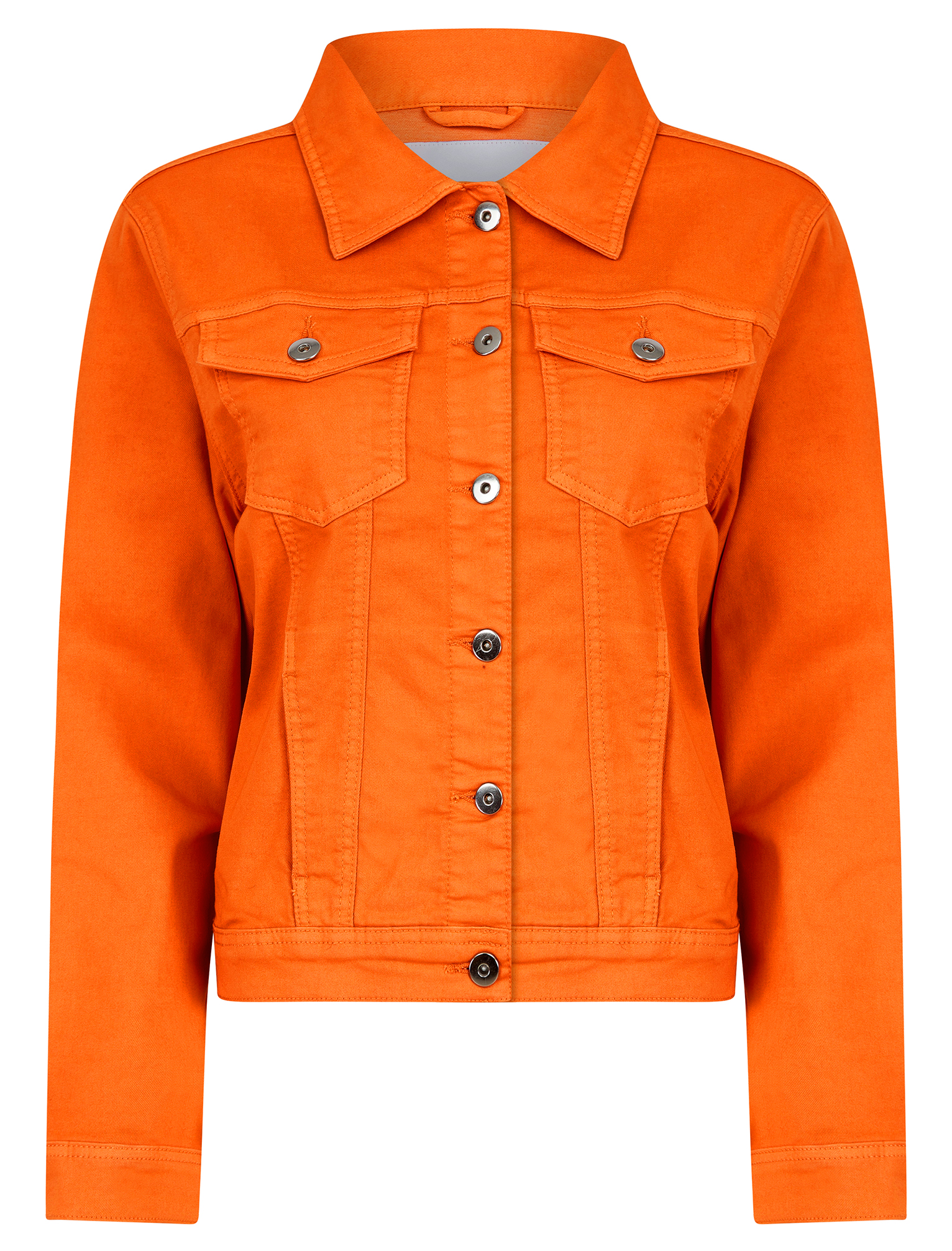 Women's Denim Jacket Lightweight Stretch Cotton Summer Bright Colour Pastel Coat - Picture 26 of 61