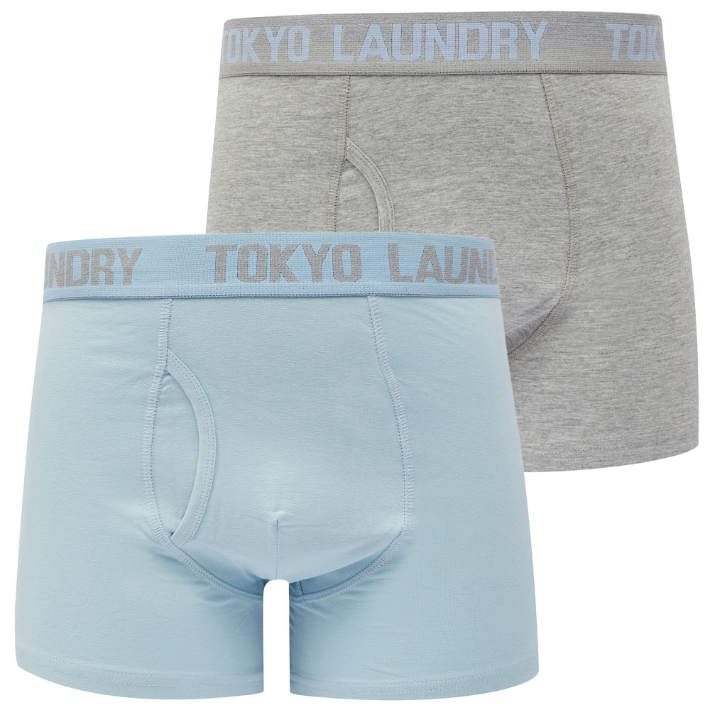 Tokyo Laundry Boxer Shorts Men's 2 Pack Stretch Cotton Underwear Boxers Elastic - Picture 12 of 16