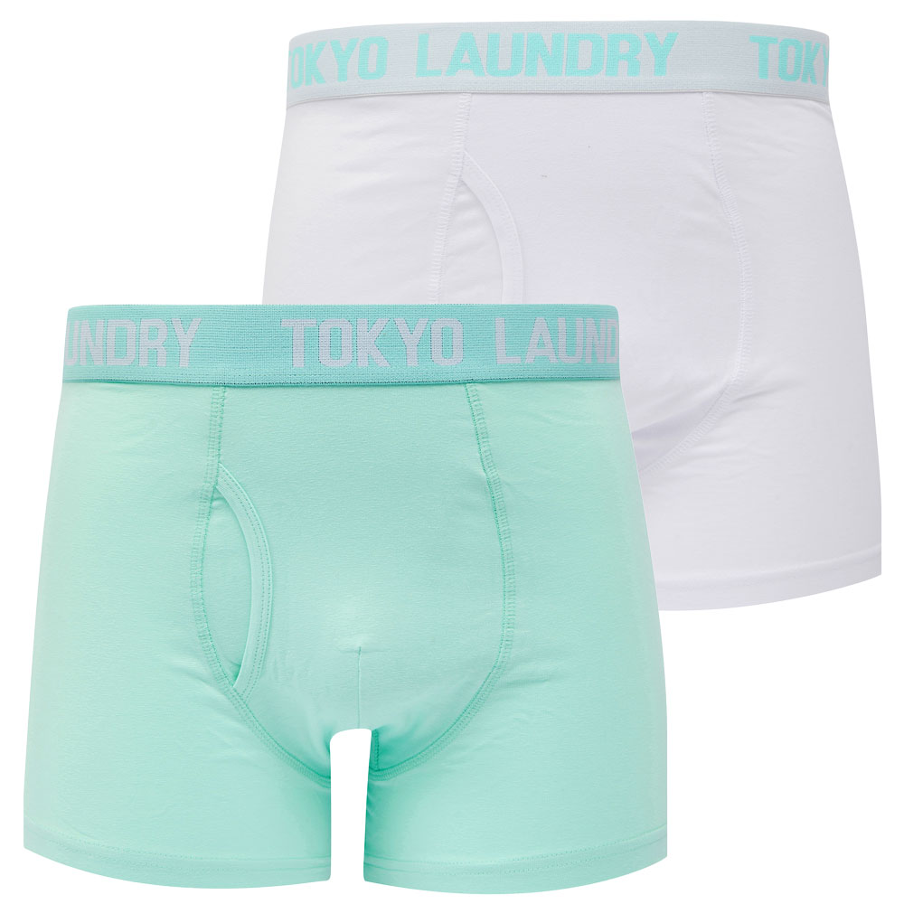 Tokyo Laundry Boxer Shorts Men's 2 Pack Stretch Cotton Underwear Boxers Elastic - Picture 2 of 16