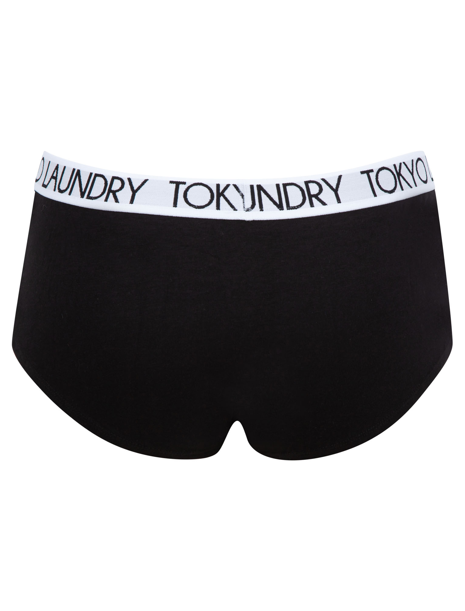 Tokyo Laundry Women's 3 Pack Cotton Stretch Briefs Knickers Underwear ...