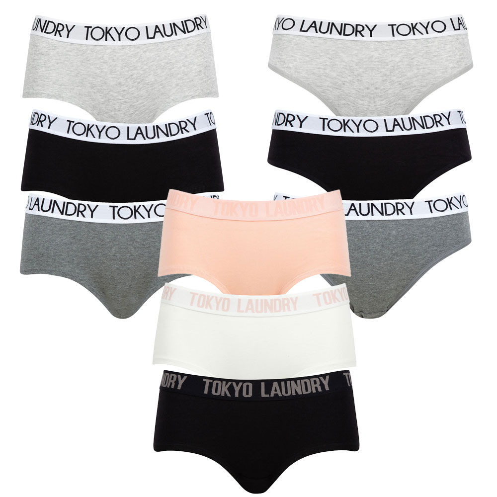 Tokyo Laundry Women's 3 Pack Cotton Stretch Briefs Knickers Underwear Boxers | eBay
