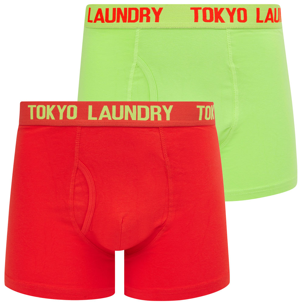 Tokyo Laundry Men's Boxers 12 Pack Boxer Shorts Set Stretch Cotton Underwear - Picture 12 of 15