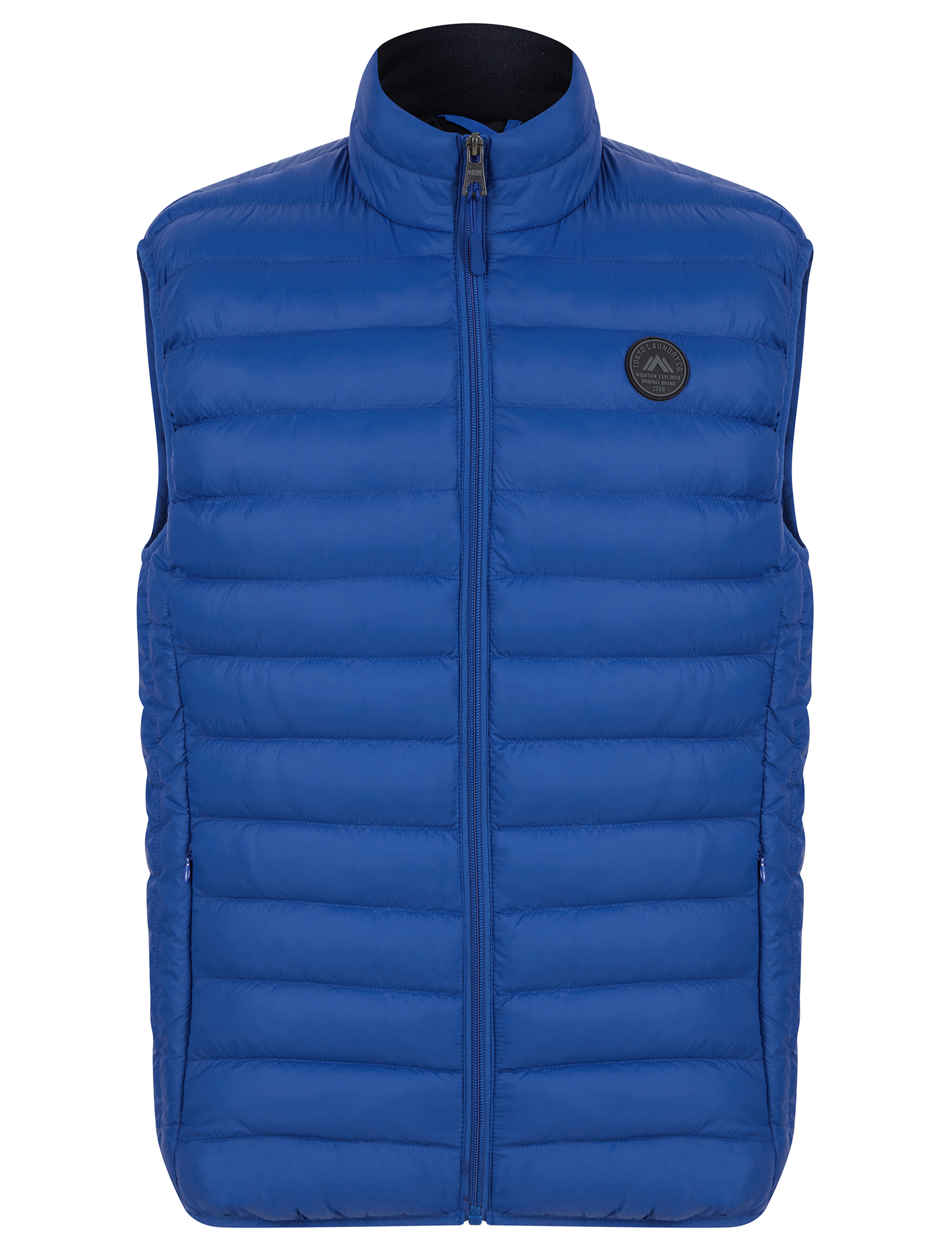 Tokyo Laundry Men's Gilet Quilted Puffer Body Warmer with Fleece Lined Collar RY11422