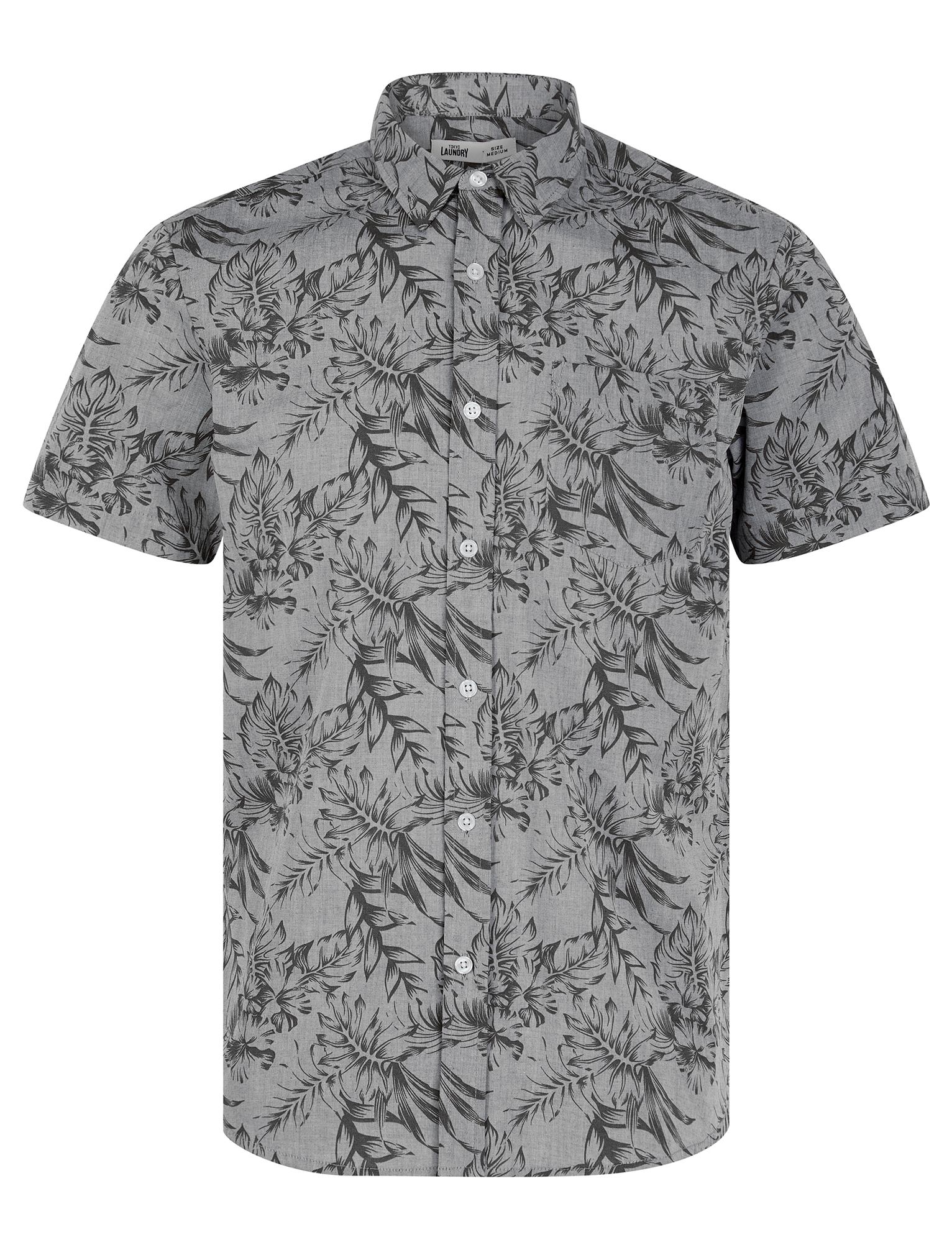 Tokyo Laundry Hawaiian Shirt Cotton Floral Print Short Sleeve Summer Holiday Top - Picture 14 of 22