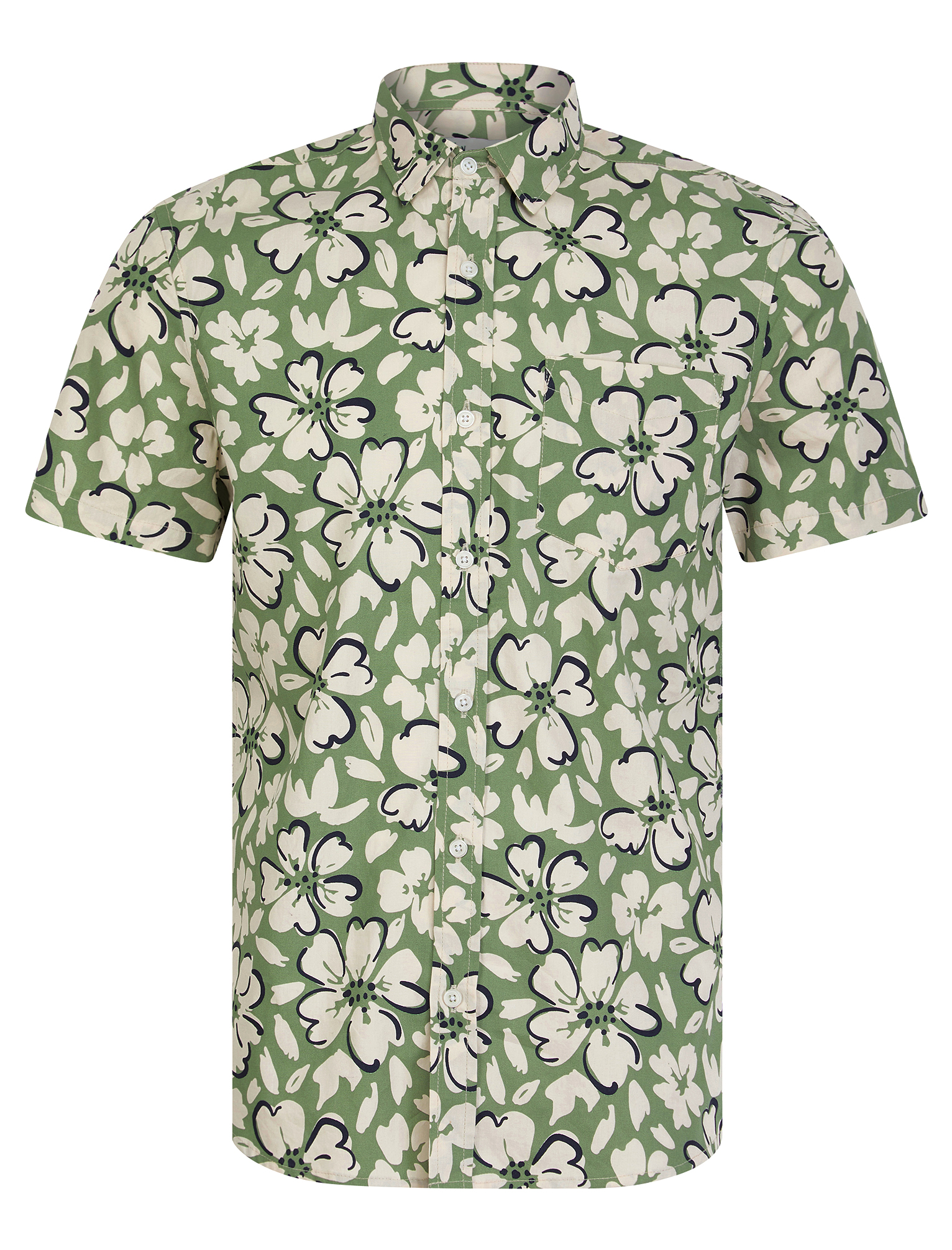 Tokyo Laundry Hawaiian Shirt Cotton Floral Print Short Sleeve Summer Holiday Top - Picture 17 of 22
