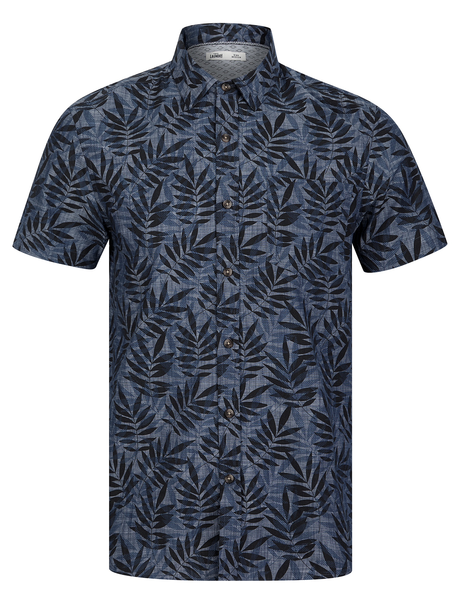 Tokyo Laundry Hawaiian Shirt Cotton Floral Print Short Sleeve Summer Holiday Top - Picture 2 of 22