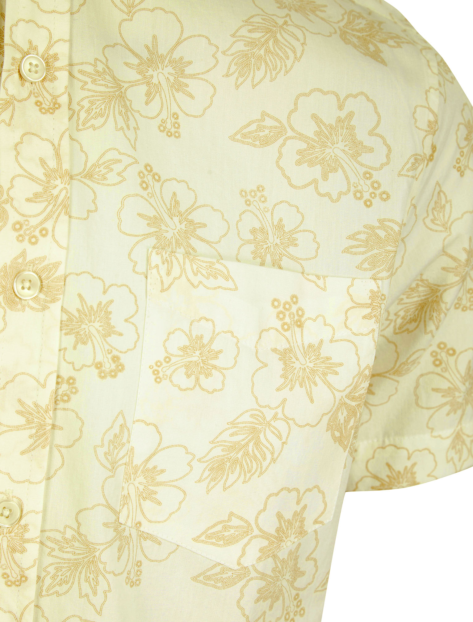 Tokyo Laundry Hawaiian Shirt Cotton Floral Print Short Sleeve Summer Holiday Top - Picture 10 of 22