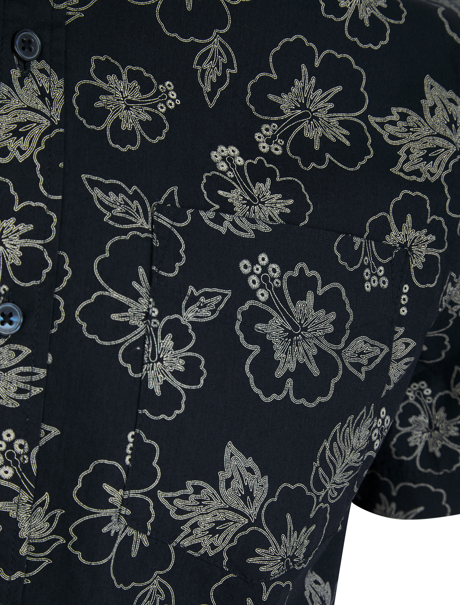 Tokyo Laundry Hawaiian Shirt Cotton Floral Print Short Sleeve Summer Holiday Top - Picture 13 of 22