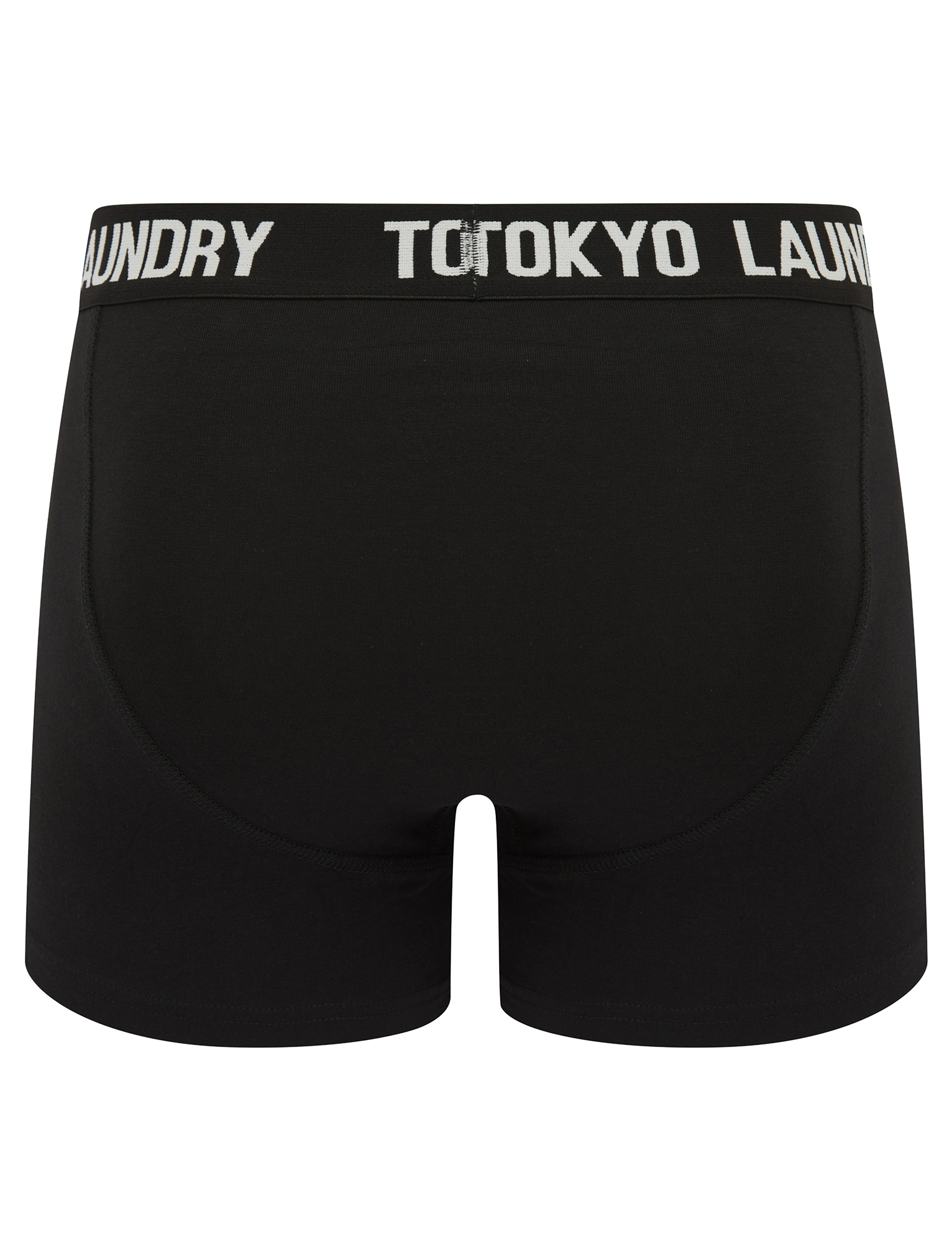 Tokyo Laundry Boxer Shorts Men's 2 Pack Stretch Cotton Boxers Black Underwear - Picture 11 of 16