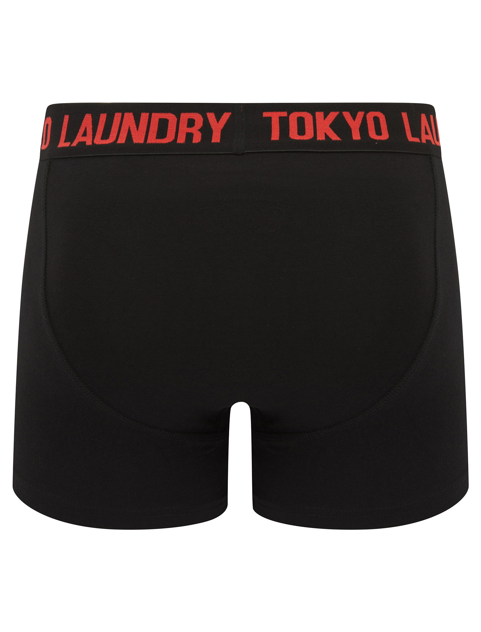 Tokyo Laundry Boxer Shorts Men's 2 Pack Stretch Cotton Boxers Black Underwear - Picture 9 of 16