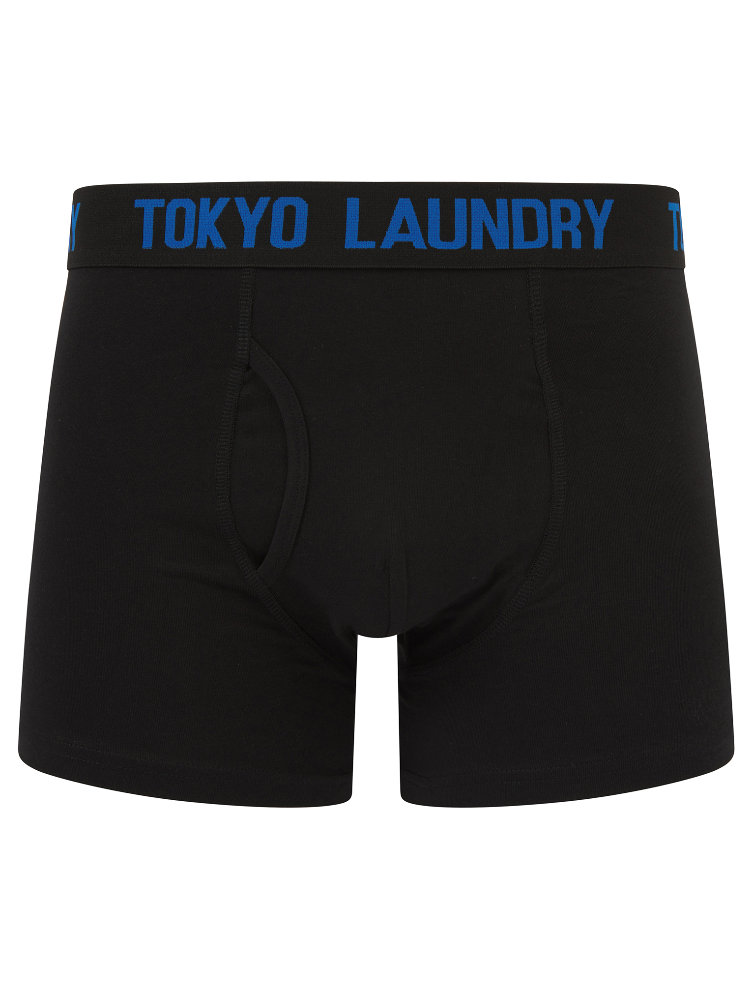 Tokyo Laundry Boxer Shorts Men's 2 Pack Stretch Cotton Boxers Black Underwear - Picture 13 of 16