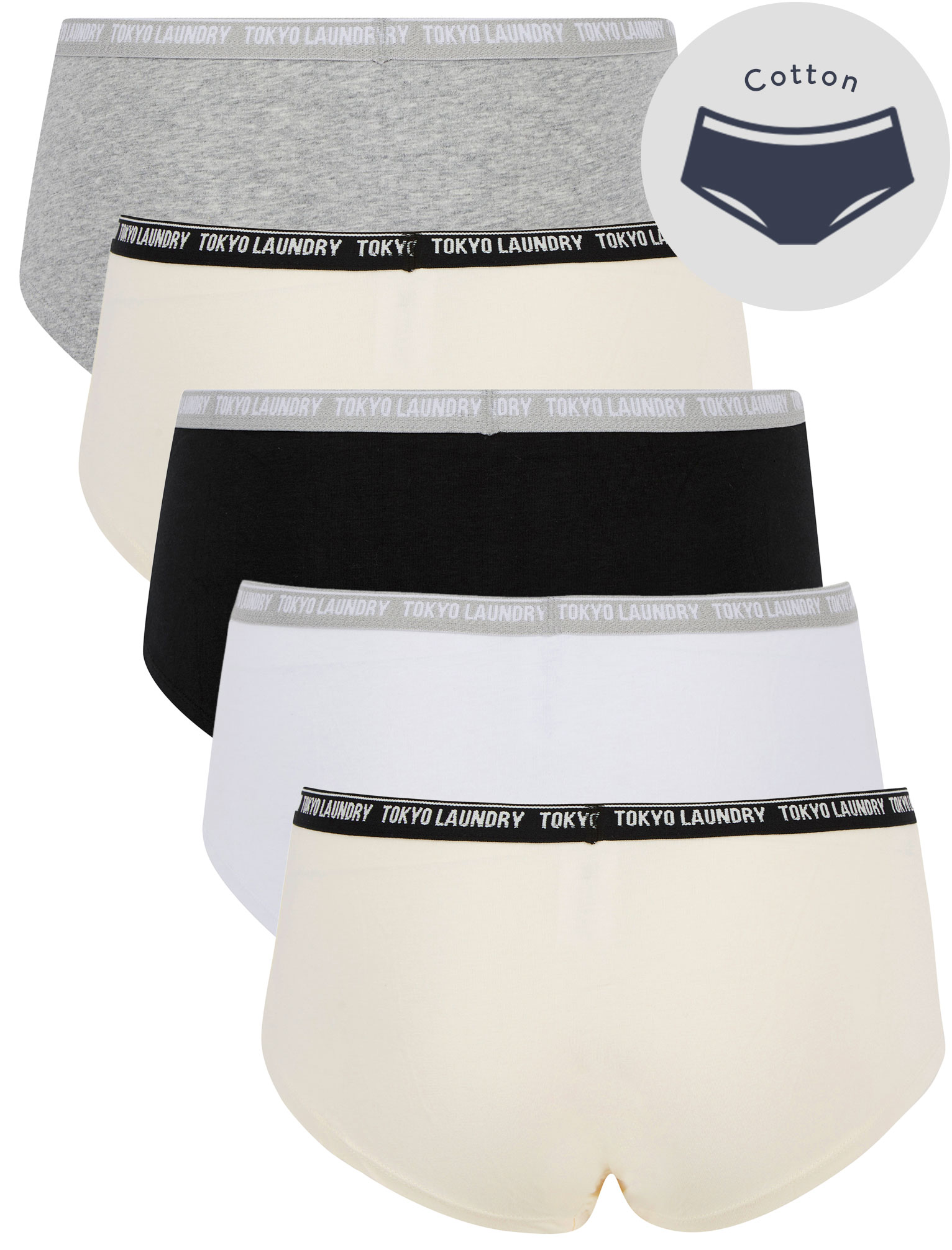 Mens Boxer Shorts 5 Pack Tokyo Laundry Multipack Underwear Trunks Cotton  Stretch