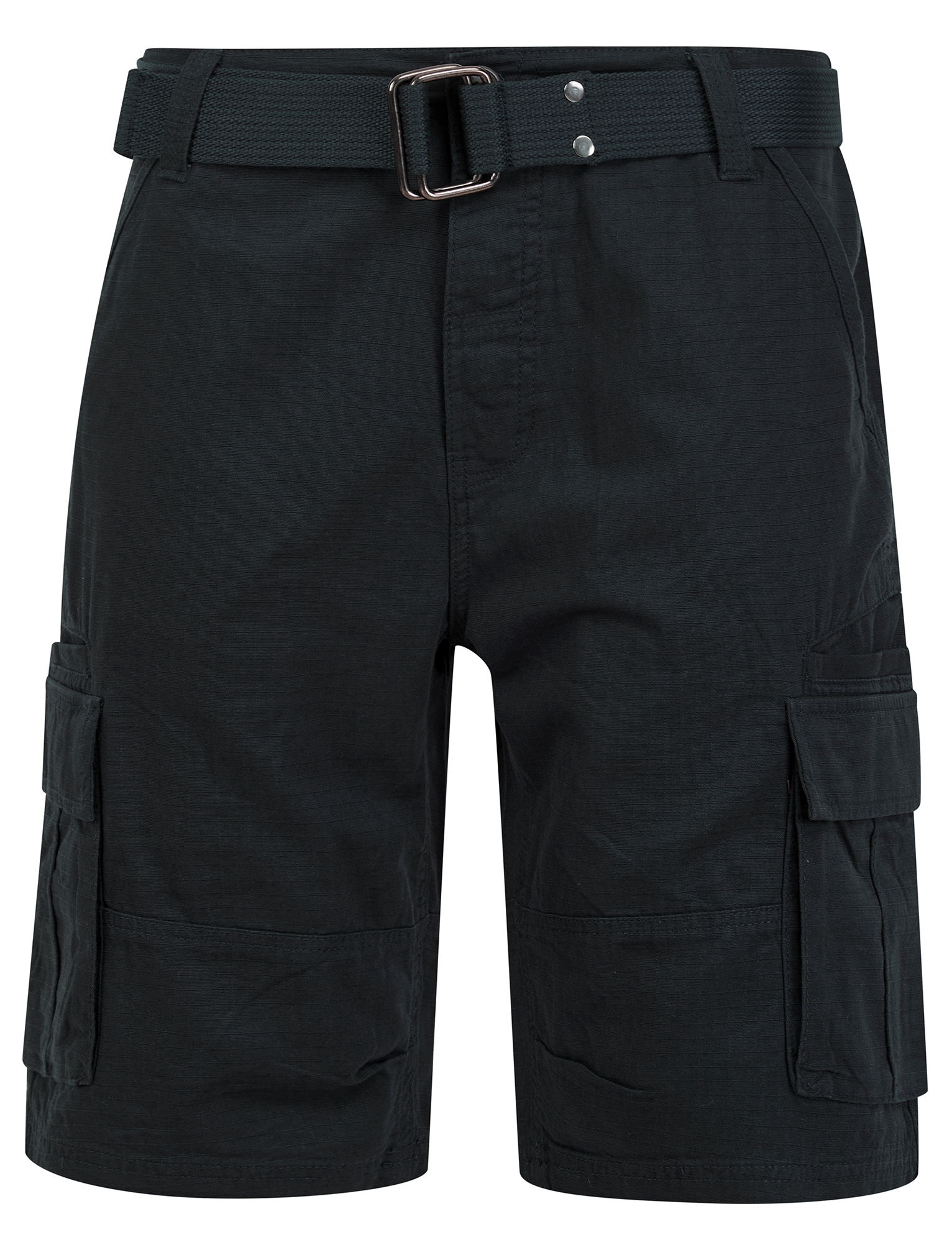 Tokyo Laundry Cargo Shorts Men's Multi-Pocket Combat Ripstop Cotton with Belt - Picture 11 of 13